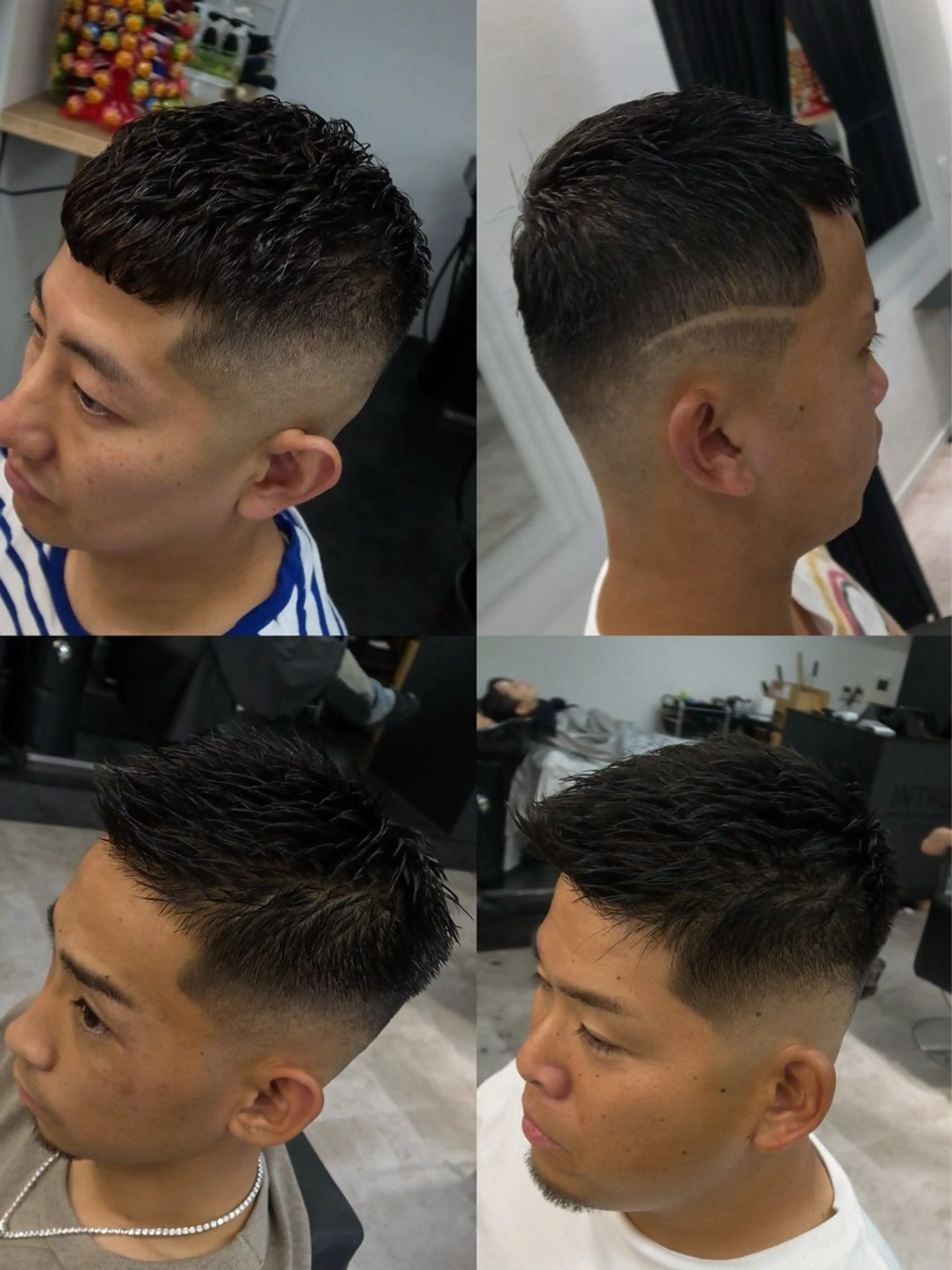 ショート パーマ メンズ カット パーマ 💈メンズフェード 特化DAIYA💈の眉毛・アイブロウイメージ