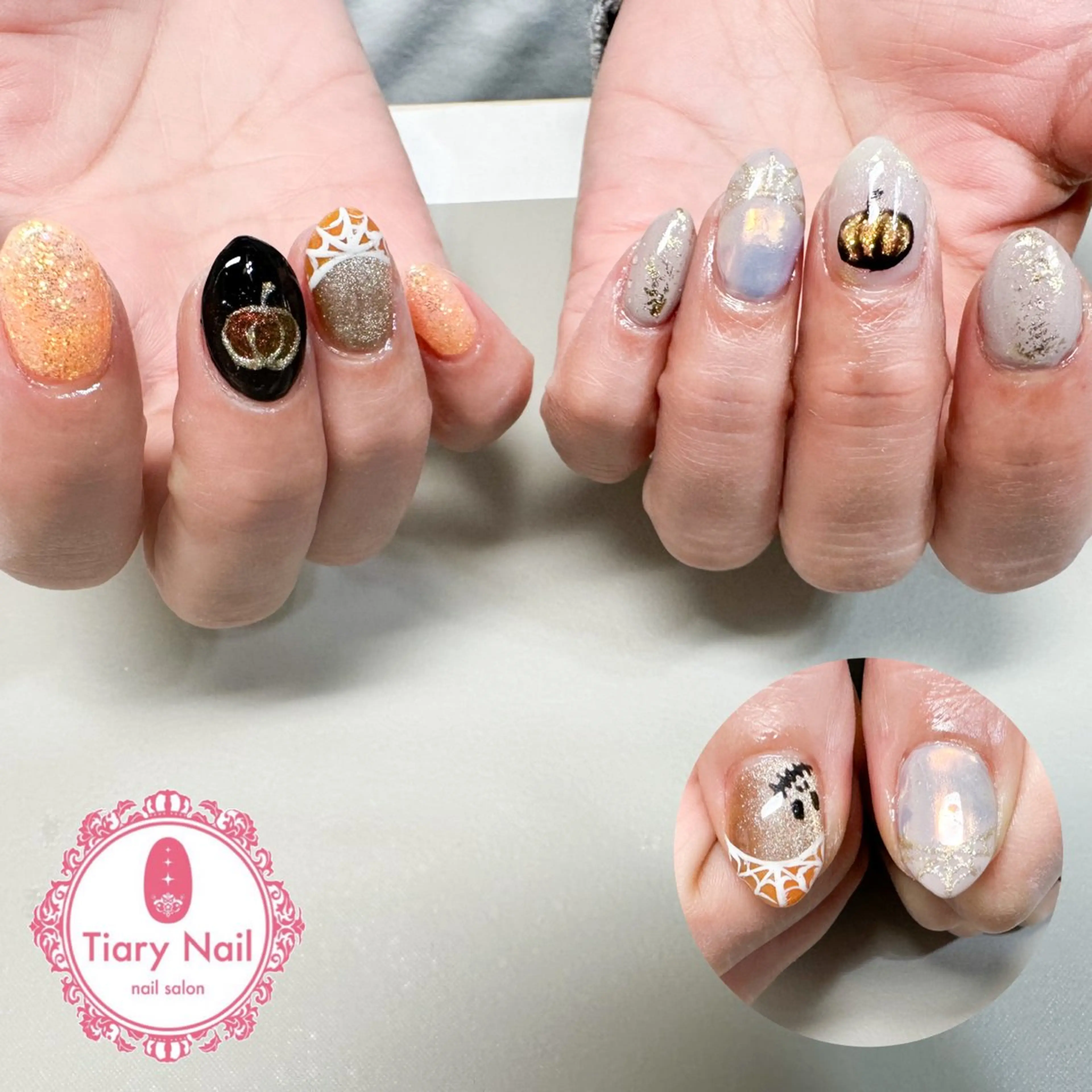 ネイル tiarynail K K🐼のネイルデザイン
