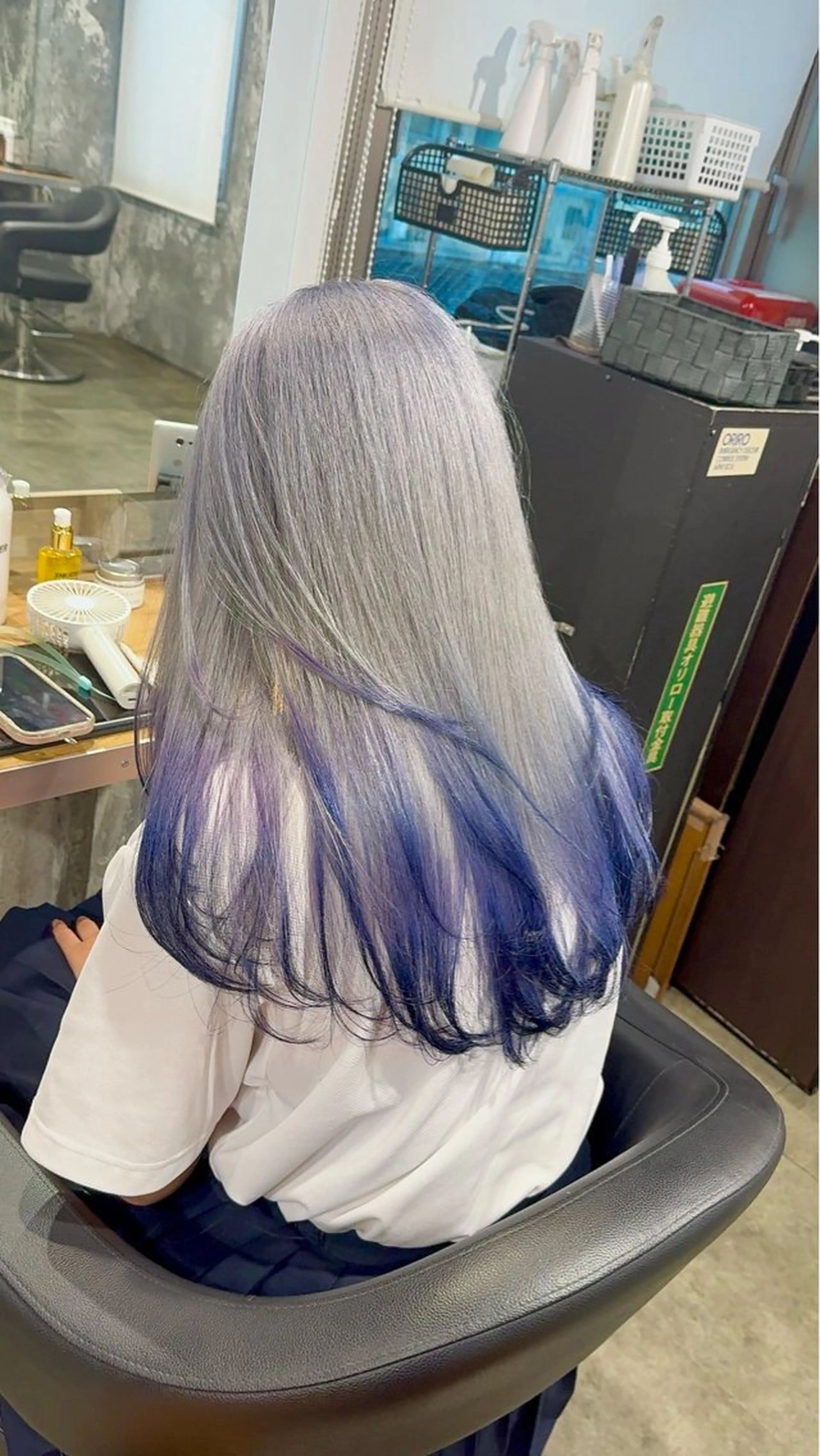 セミロング カラー ヘアアレンジ カット ヘアカラー トリートメント ヘッドスパ ヘアセット 💎韓国/ レイヤー カット/ 暖色🫧のヘアスタイル