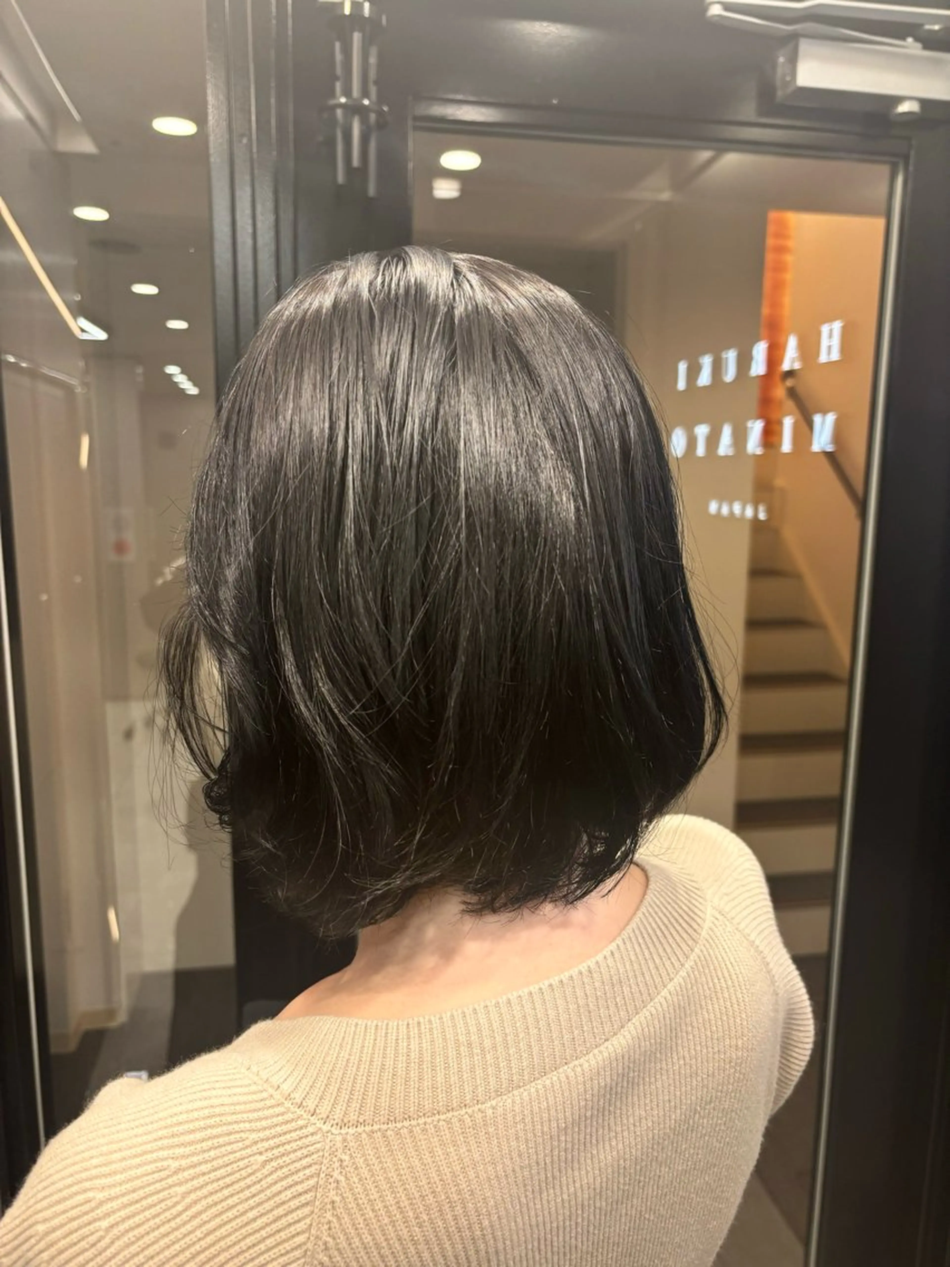 ミディアム ヘアカラー 山本 優太のヘアスタイル