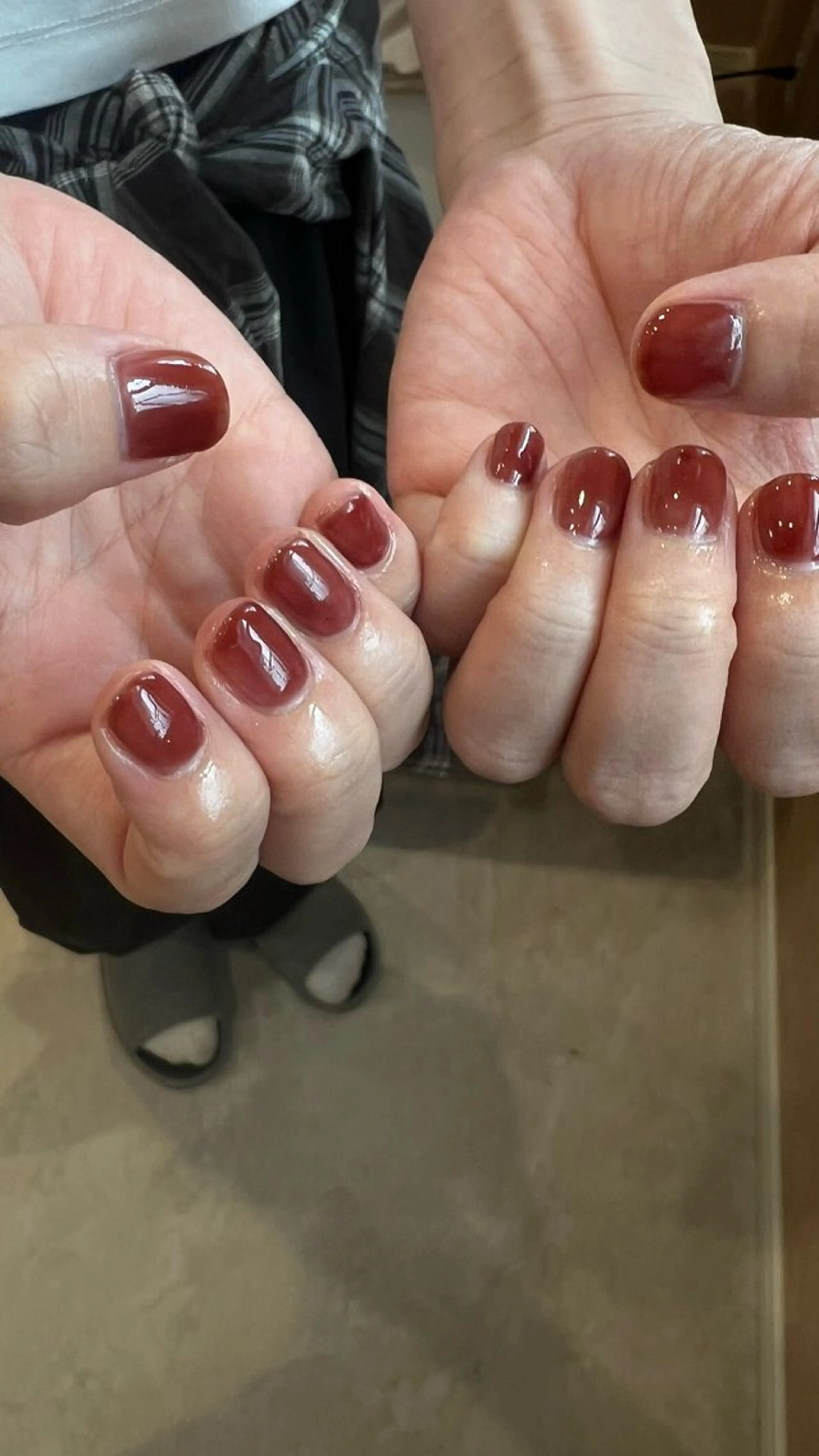 ネイル ワンカラーネイル ar emikaのネイルデザイン