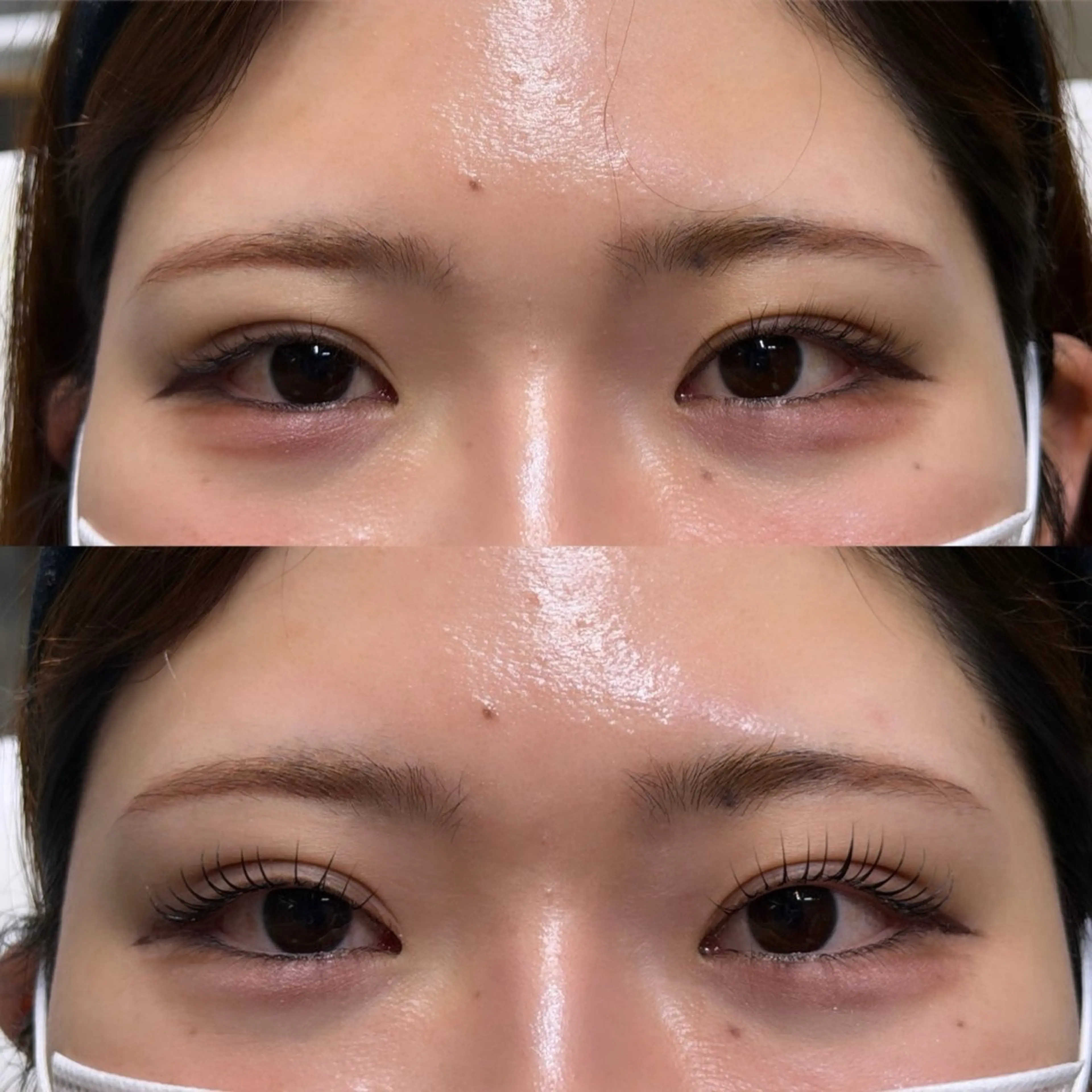 【上まつげパーマ/パリジェンヌ】選べるカールデザイン＋高保湿美容液仕上の写真