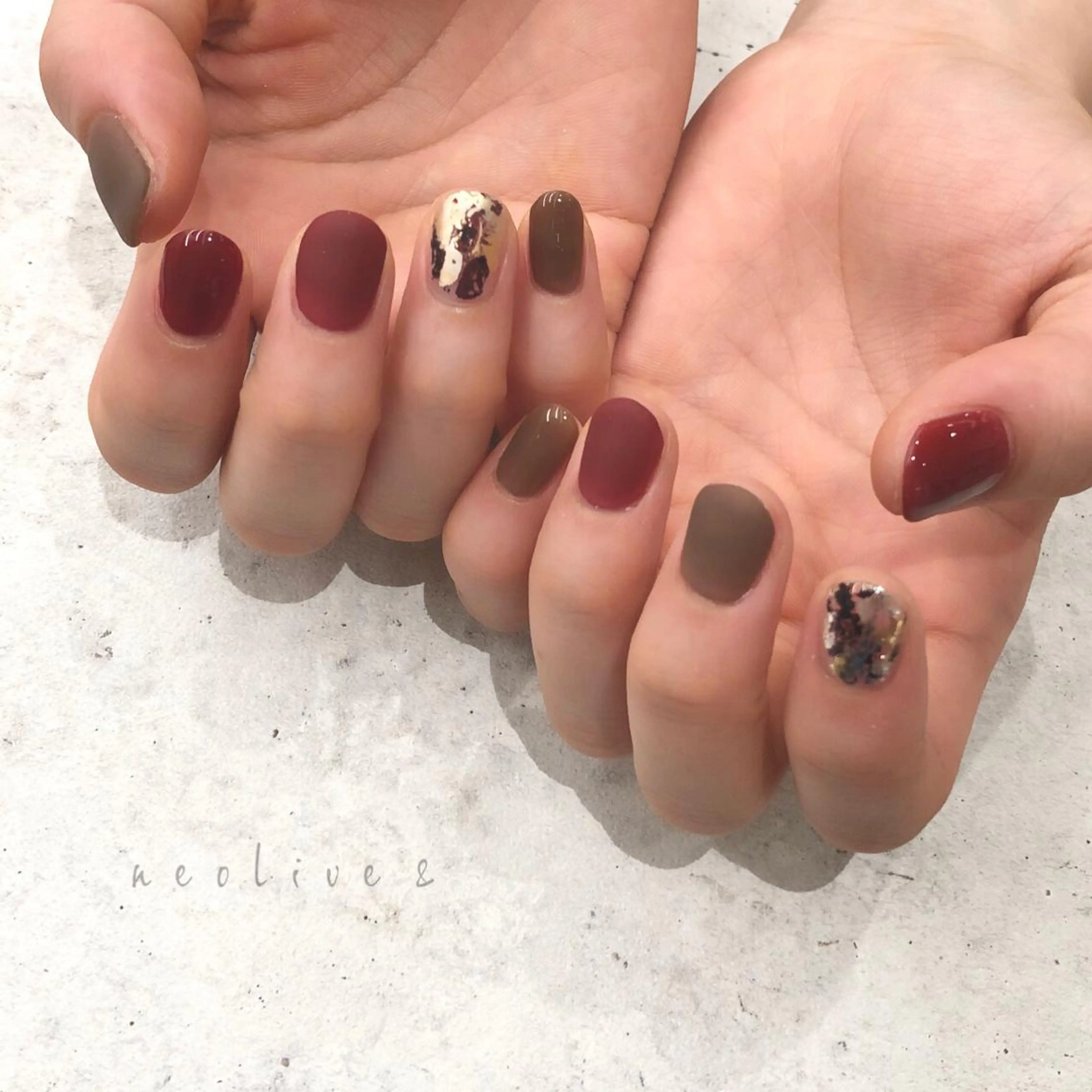 ネイル アートネイル Yuriko Omi パラジェル/渋谷のネイルデザイン