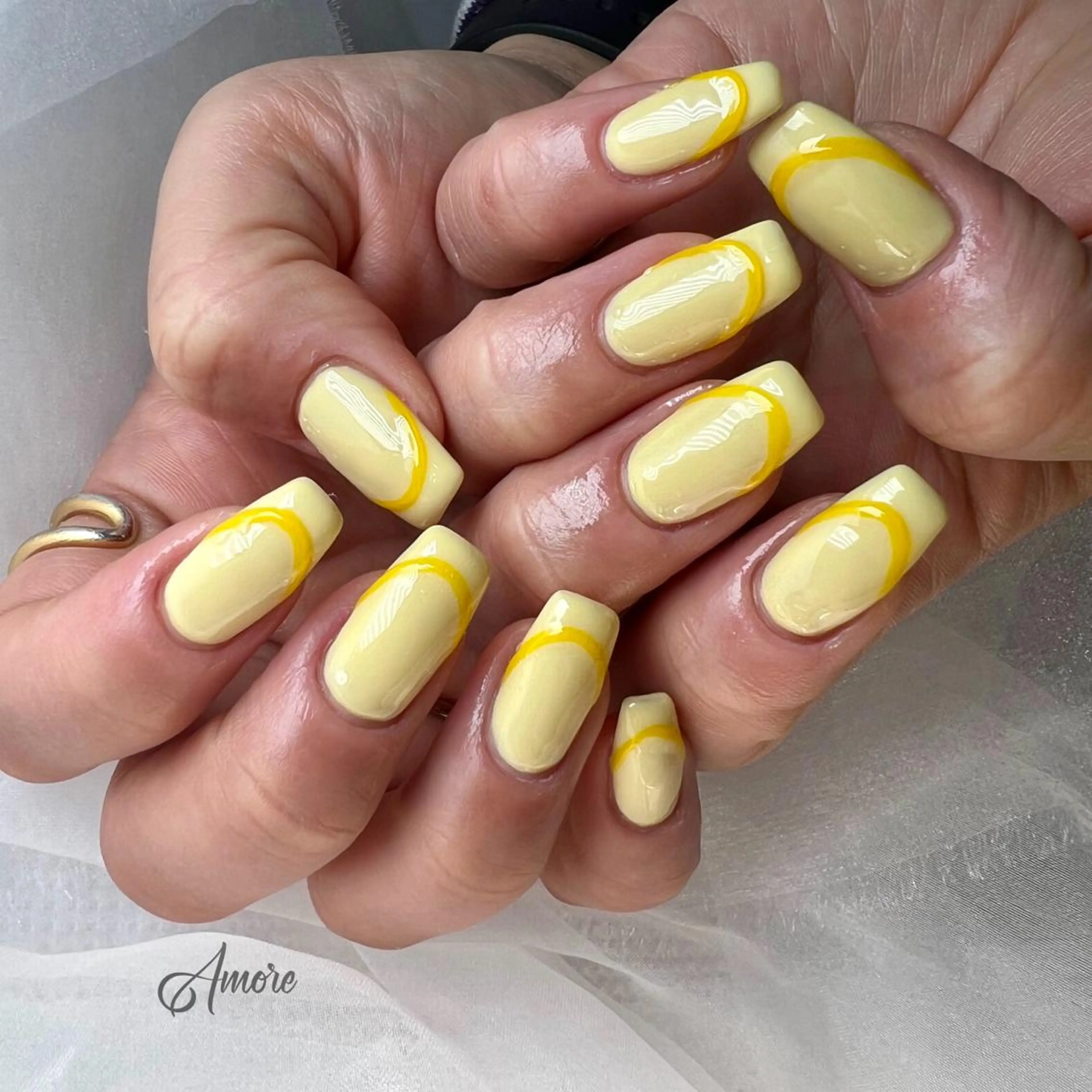 ネイル ジェルネイル 韓国ネイル ミラーネイル オフィスネイル パラジェル You kyehwaのネイルデザイン