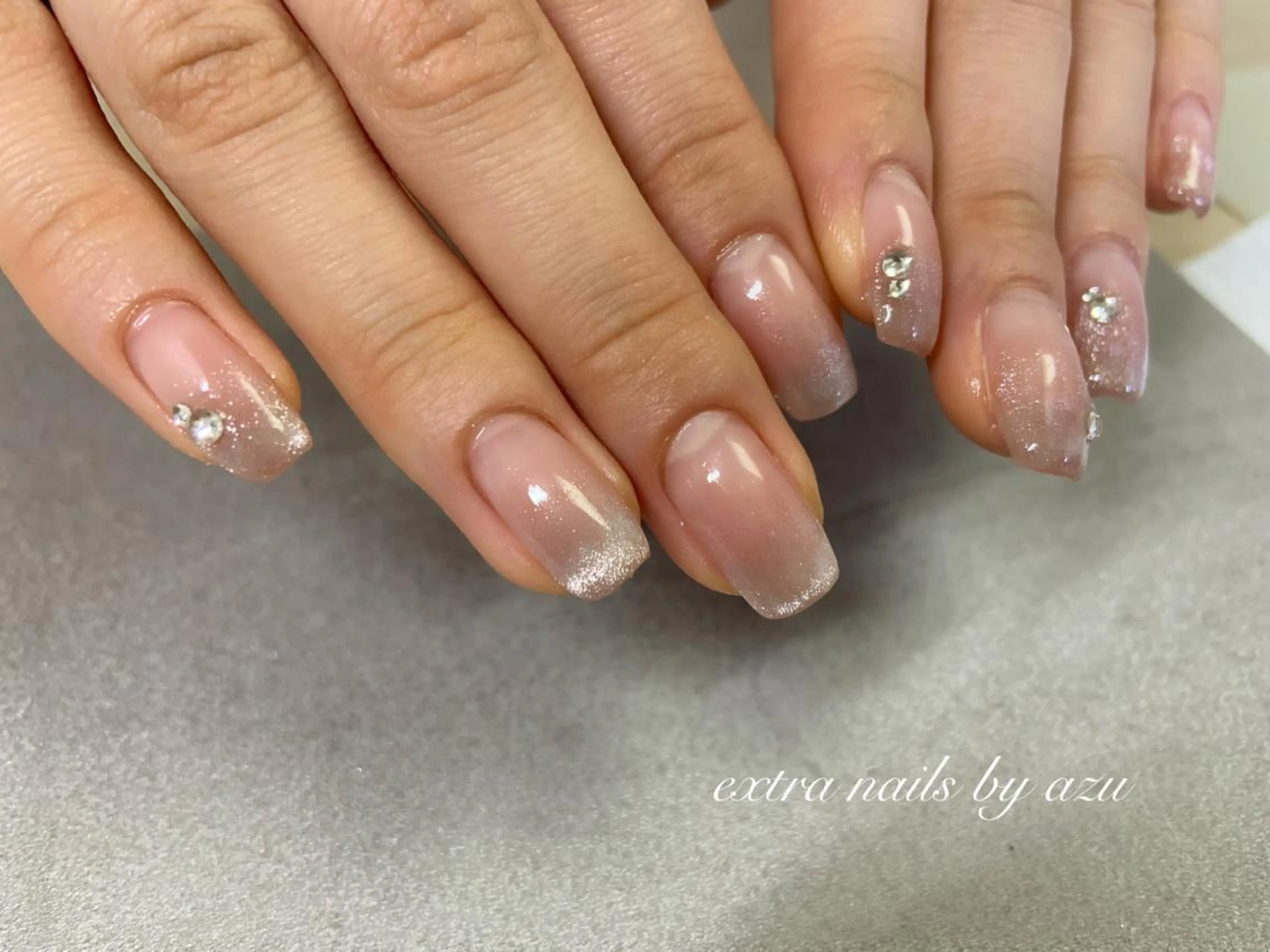 ネイル マグネットネイル ハンドネイル extranails ／lemellaのネイルデザイン