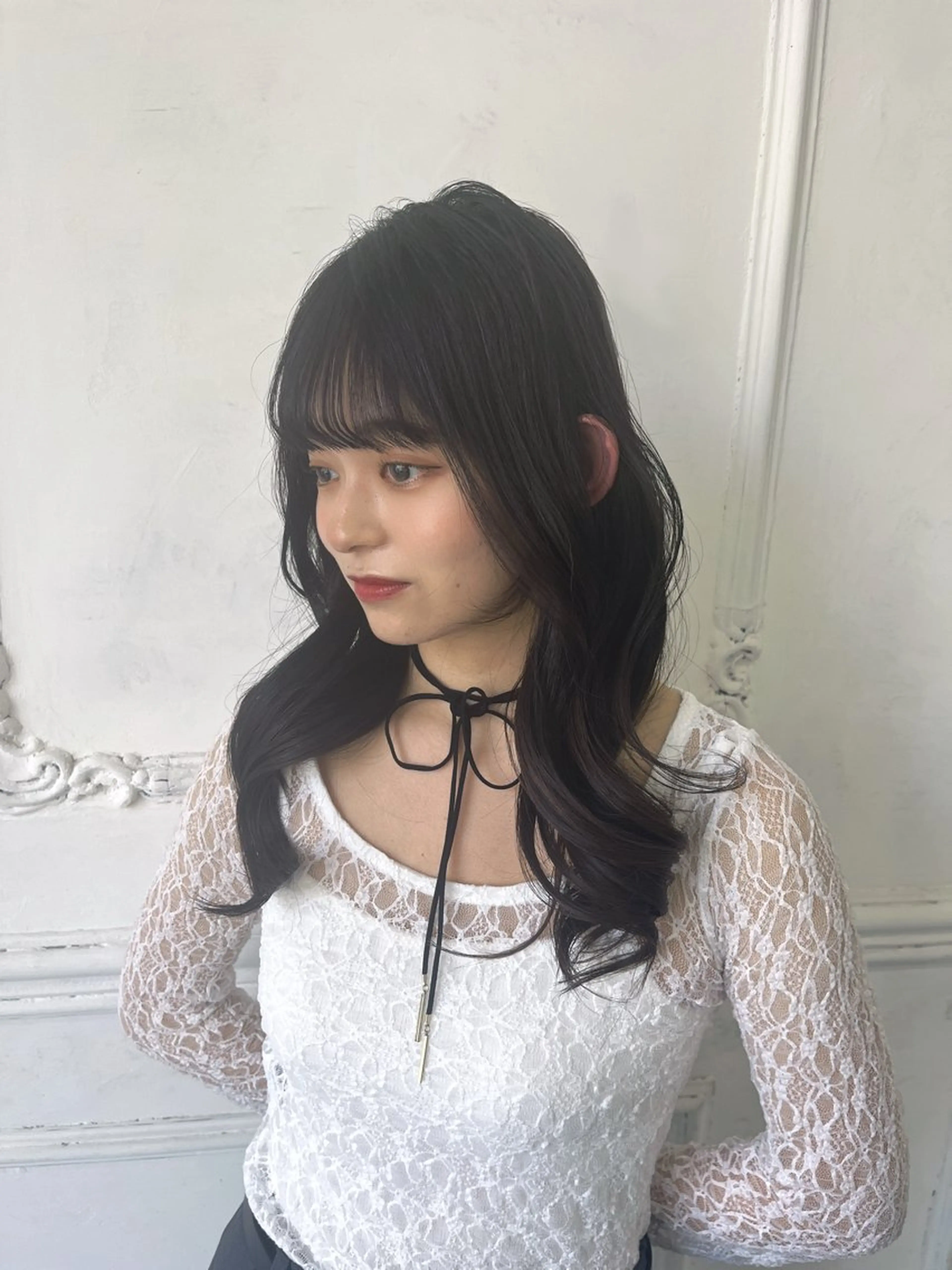 カラー 透明感カラー オリーブカラー maisonHALU /古吉かやのヘアスタイル