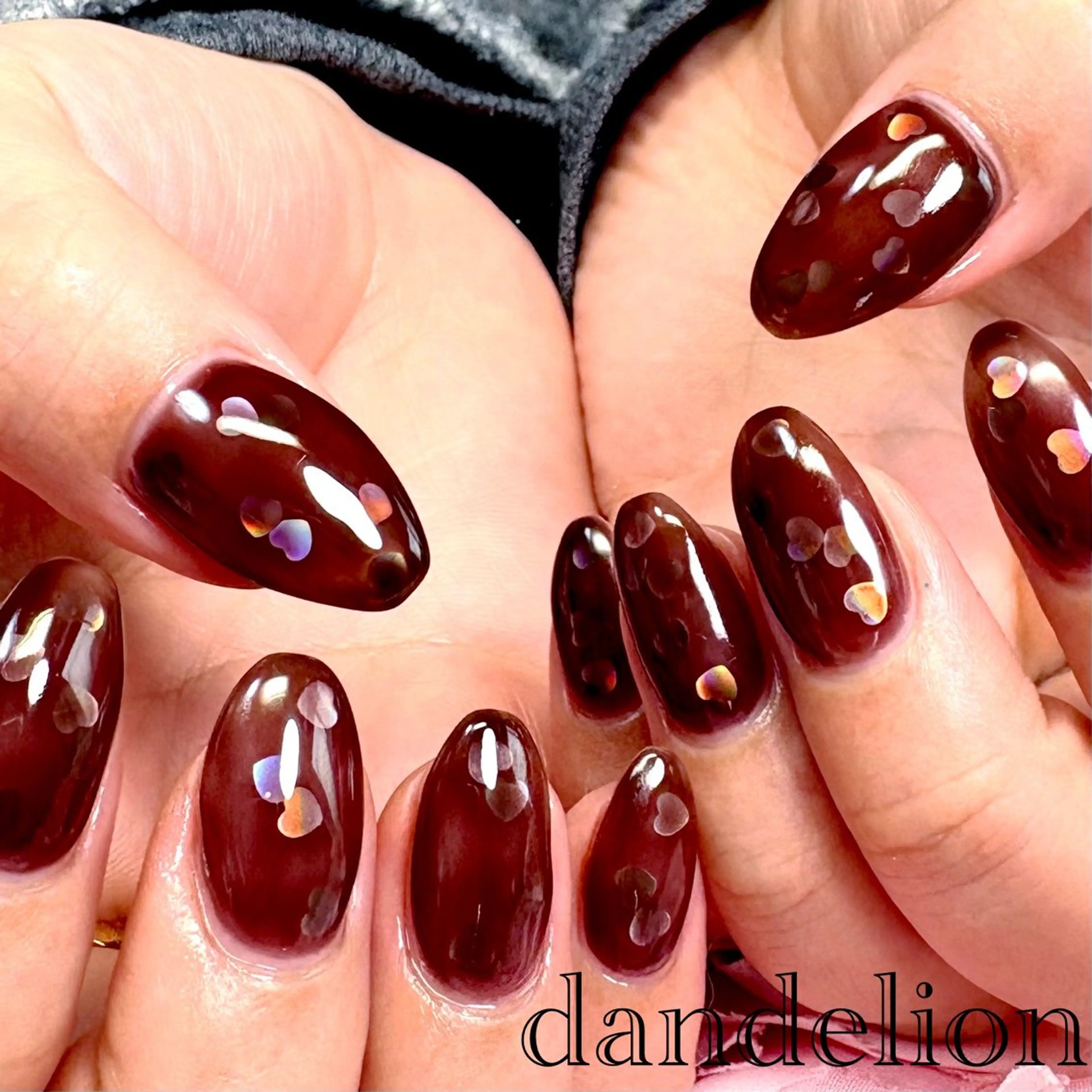 ネイル ハンドネイル ハンドケア dandelion ダンデライオンのネイルデザイン