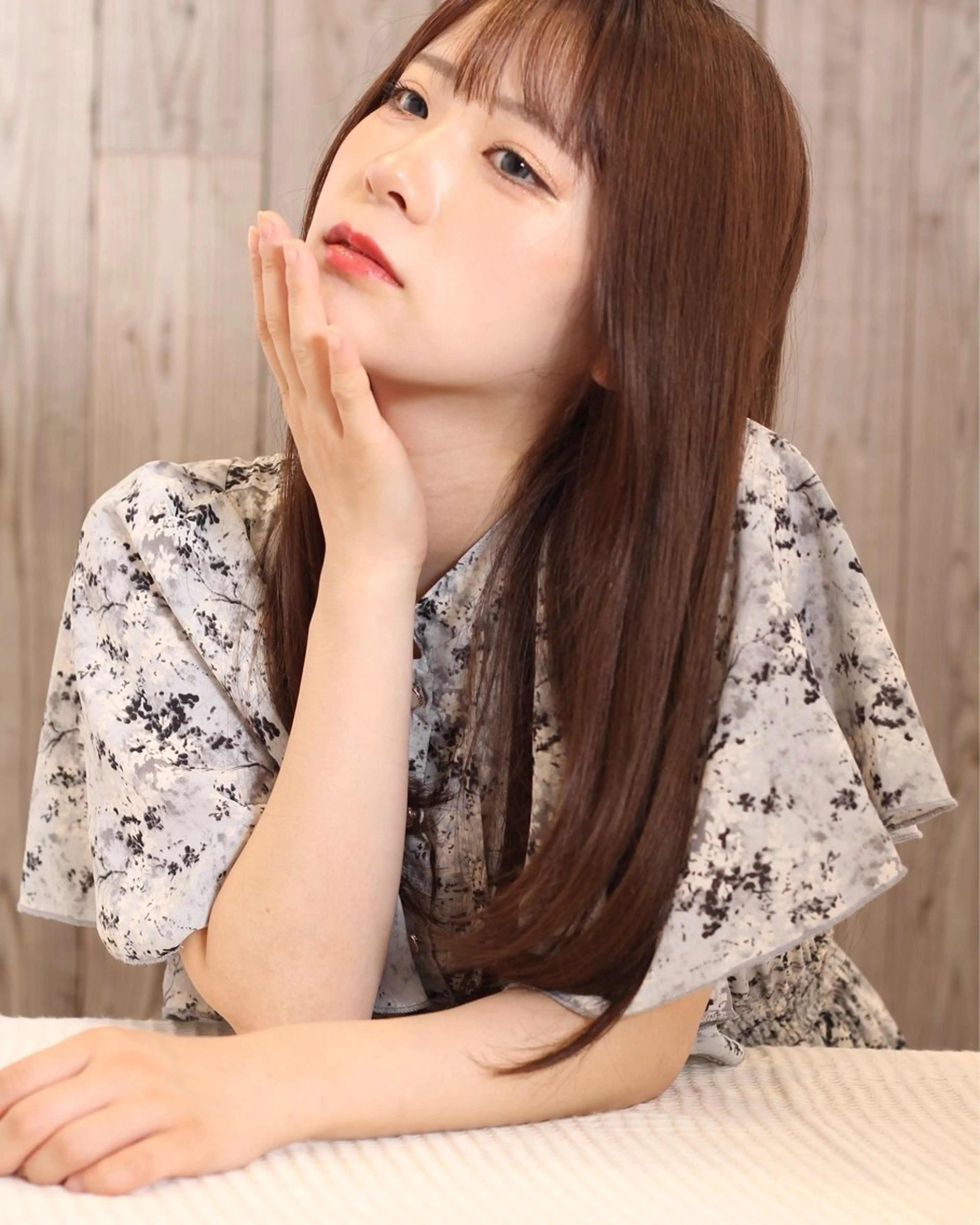 セミロング トリートメント カット ヘアカラー トリートメント 石沢 知康のヘアスタイル