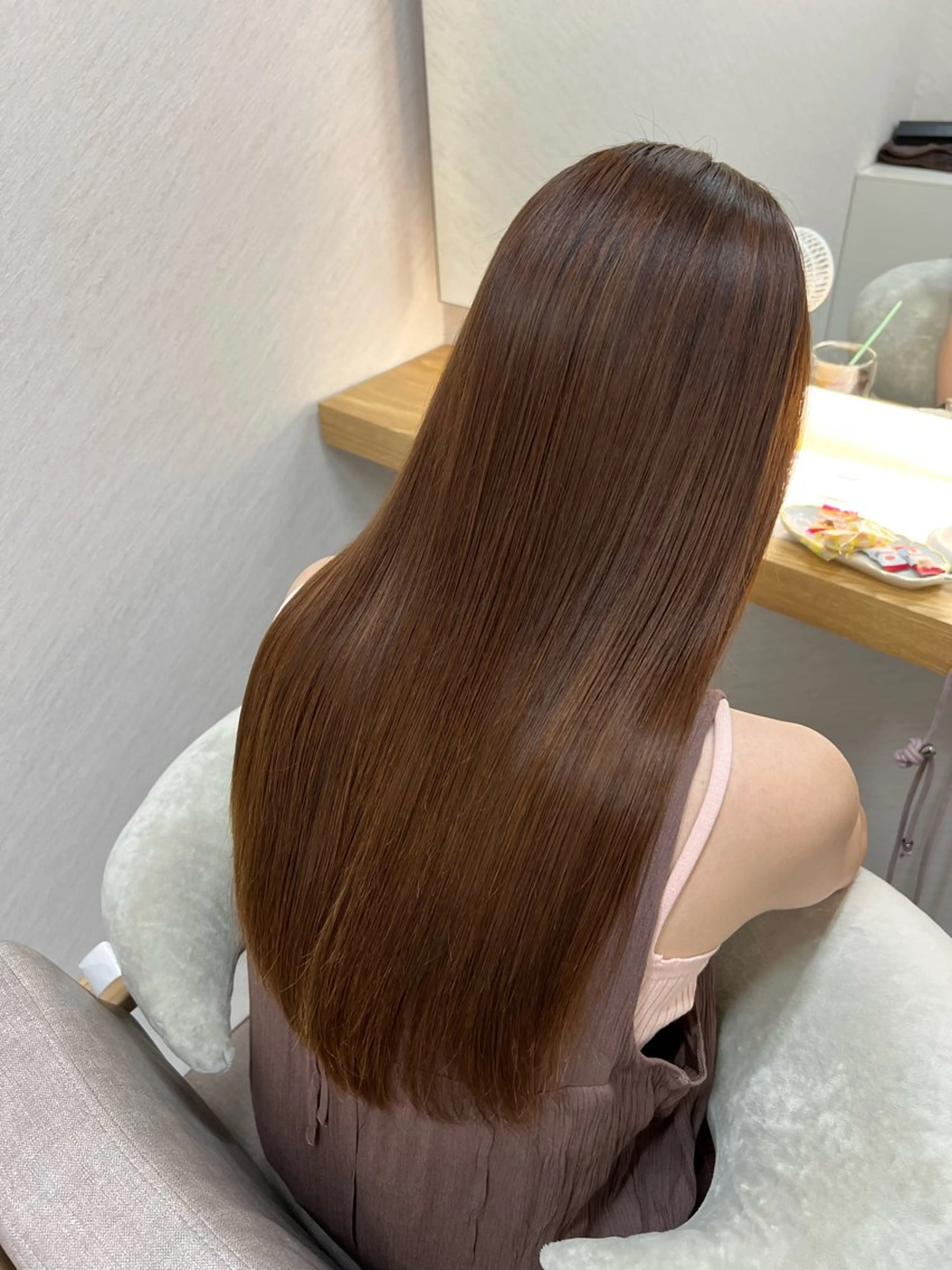 ロング ロング カット 縮毛矯正 トリートメント ECLART 町田　井口聖也のヘアスタイル