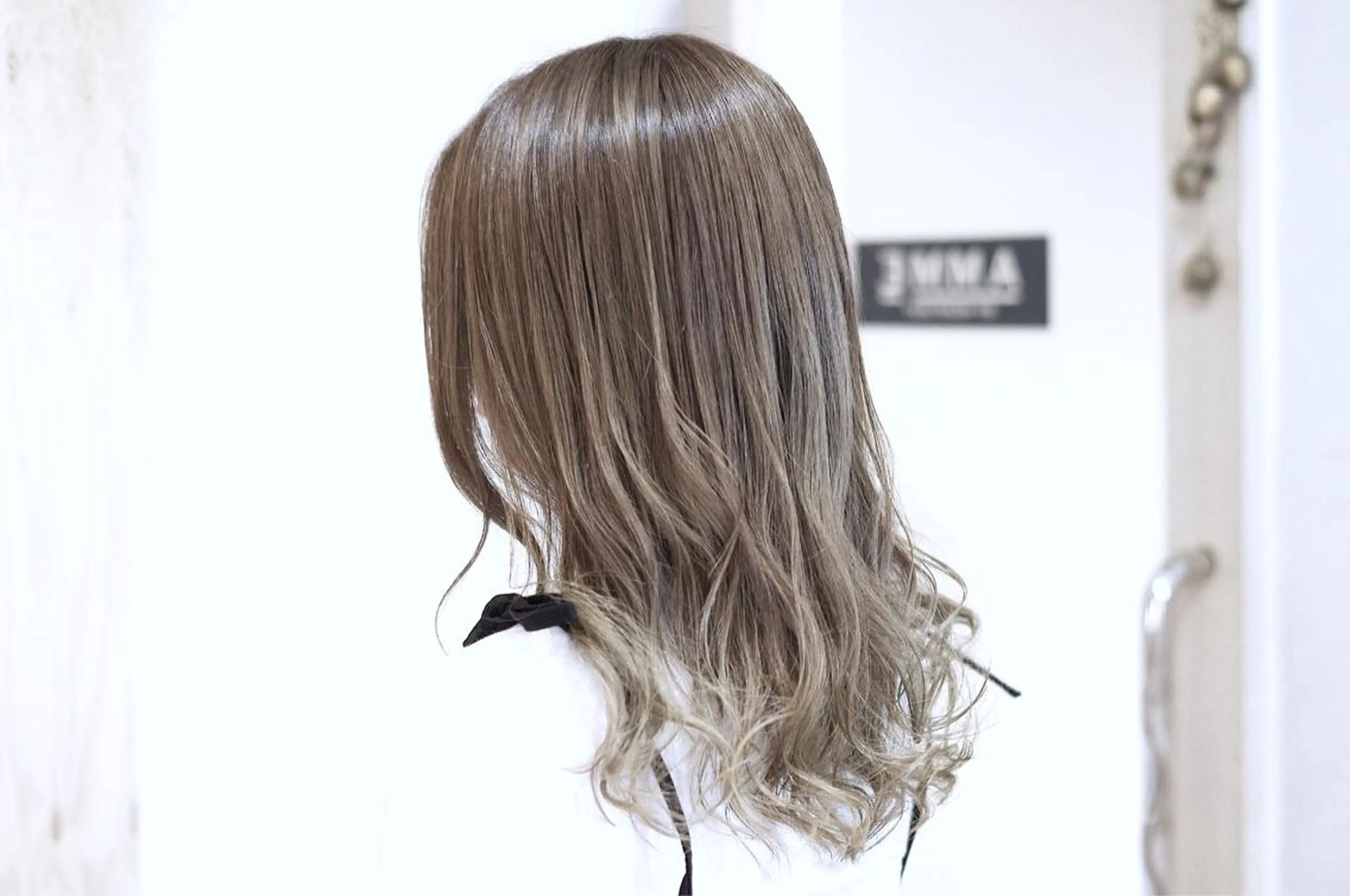 ミディアム カラー グラデーションカラー ハイライトカラー ハイライト 💎髪質改善💎 デザイナーshinのヘアスタイル