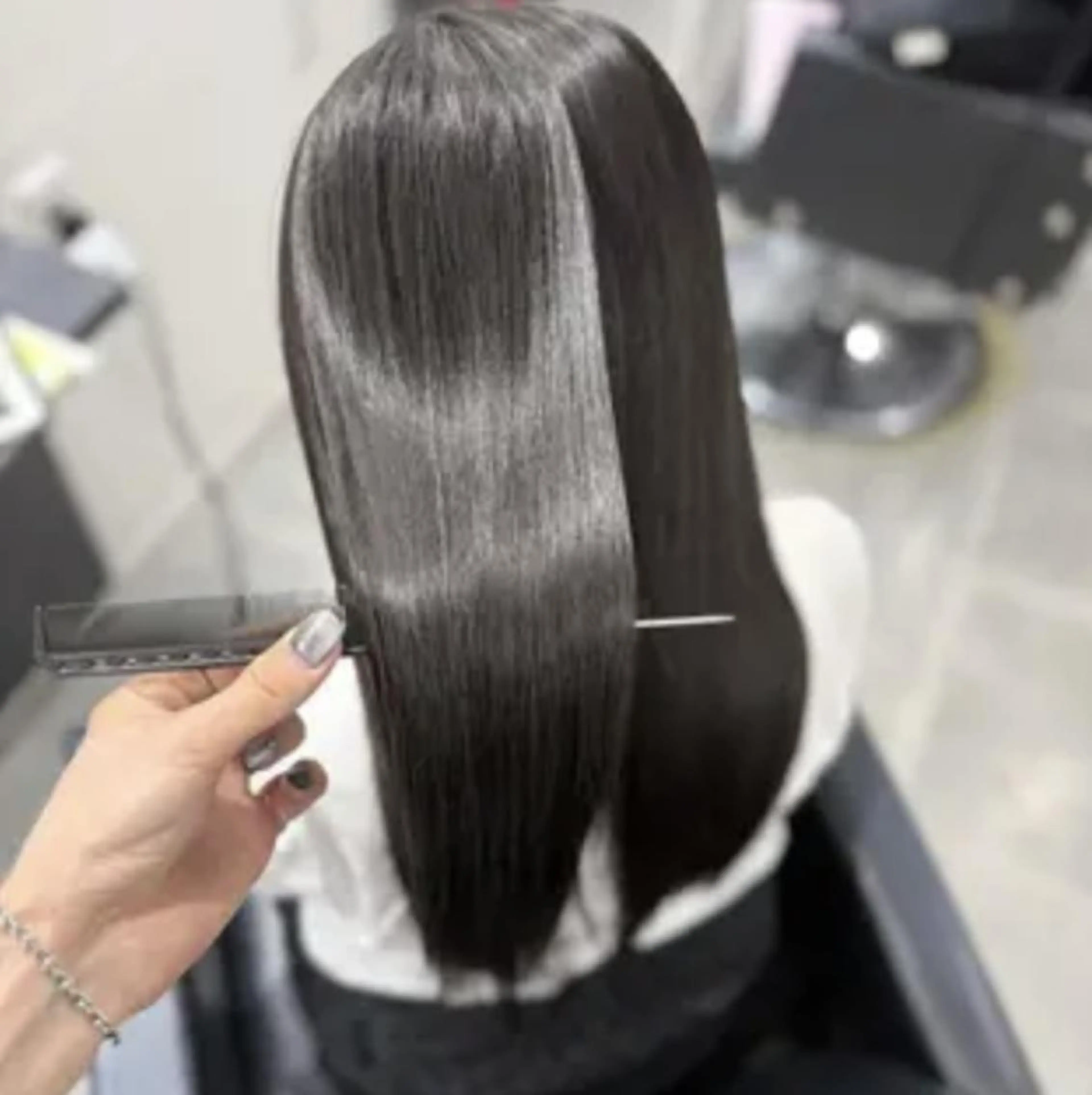 ロング パーマ 縮毛矯正 リピート90%超/縮 毛/酸性縮毛特化井口のヘアスタイル