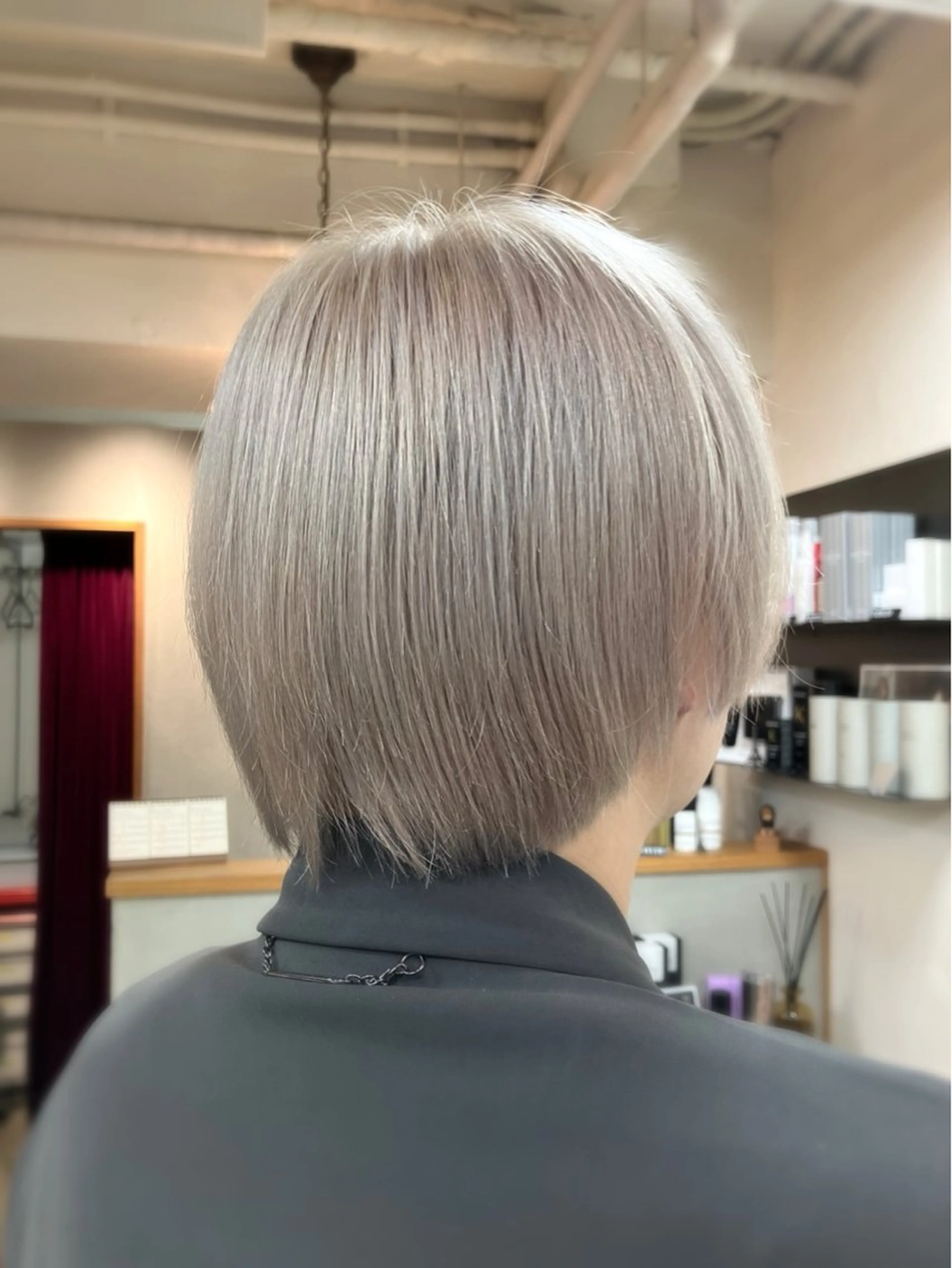 カラー ベージュカラー ホワイトベージュ 似合わせ×透明感 カラー🤍MAOのヘアスタイル