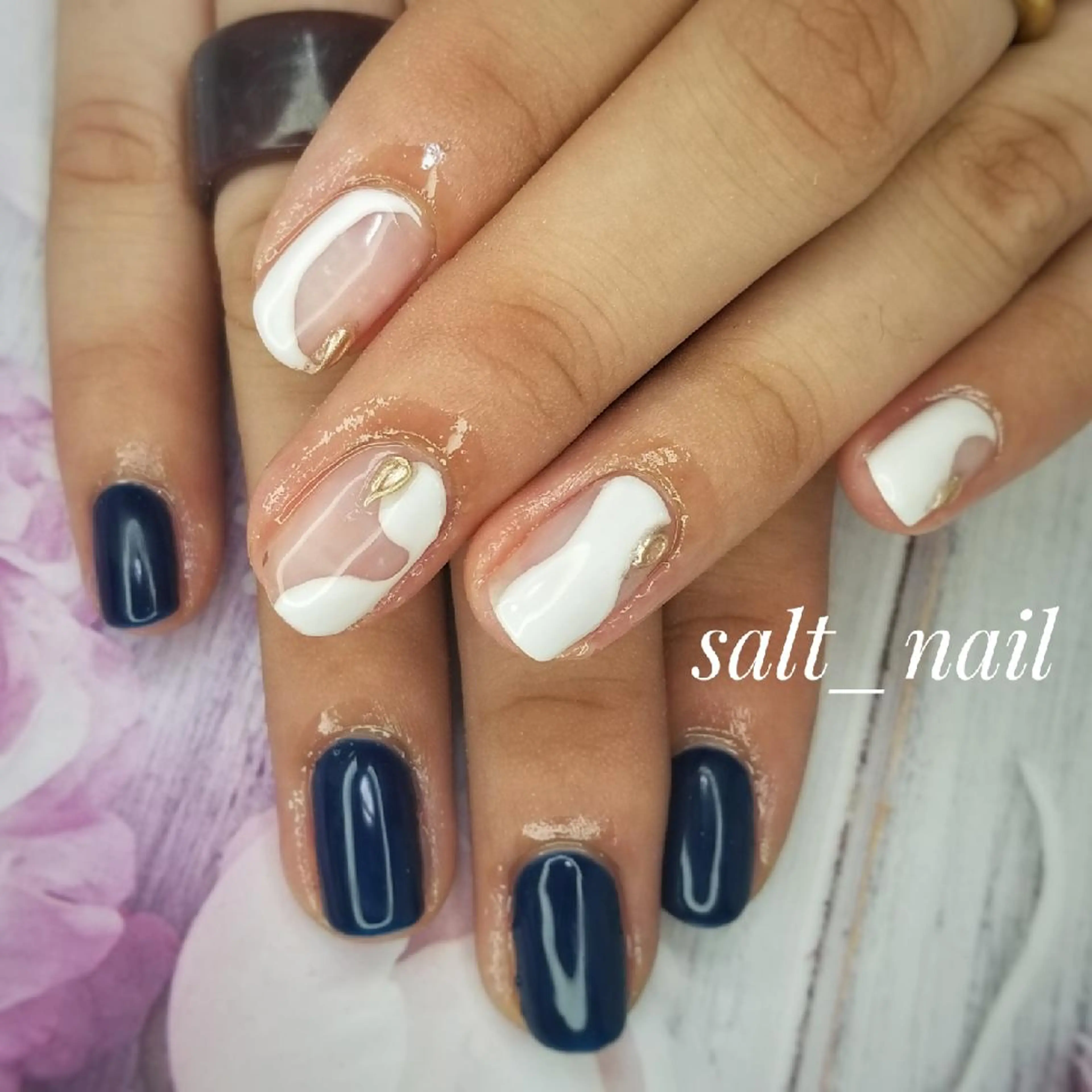 ネイル ワンカラーネイル 個人サロン saltnailのネイルデザイン