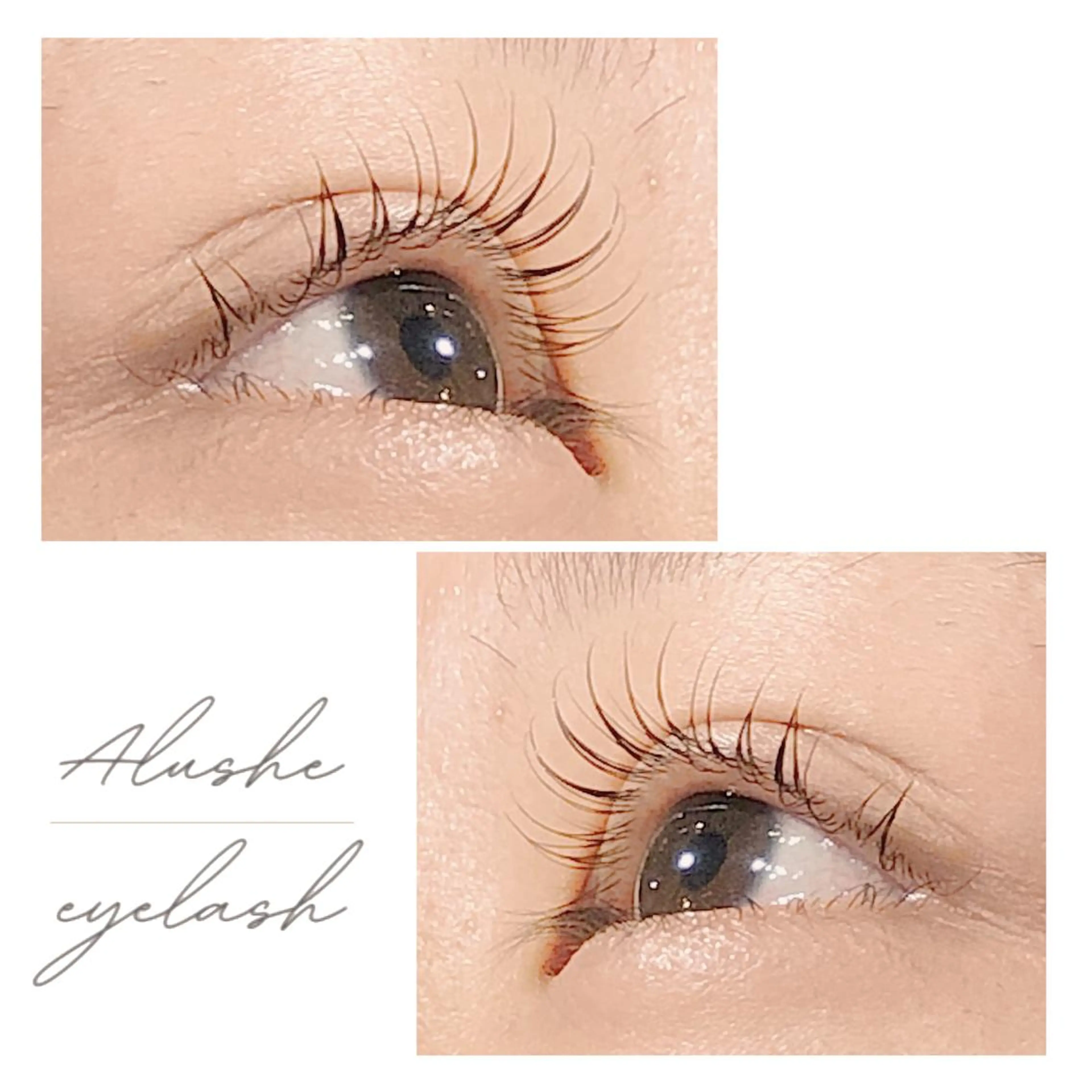 マツエク・マツパ パリジェンヌラッシュリフト 一重×まつ毛パーマ マツパ 錦糸町eyelist RION🦋のマツエク・マツパデザイン