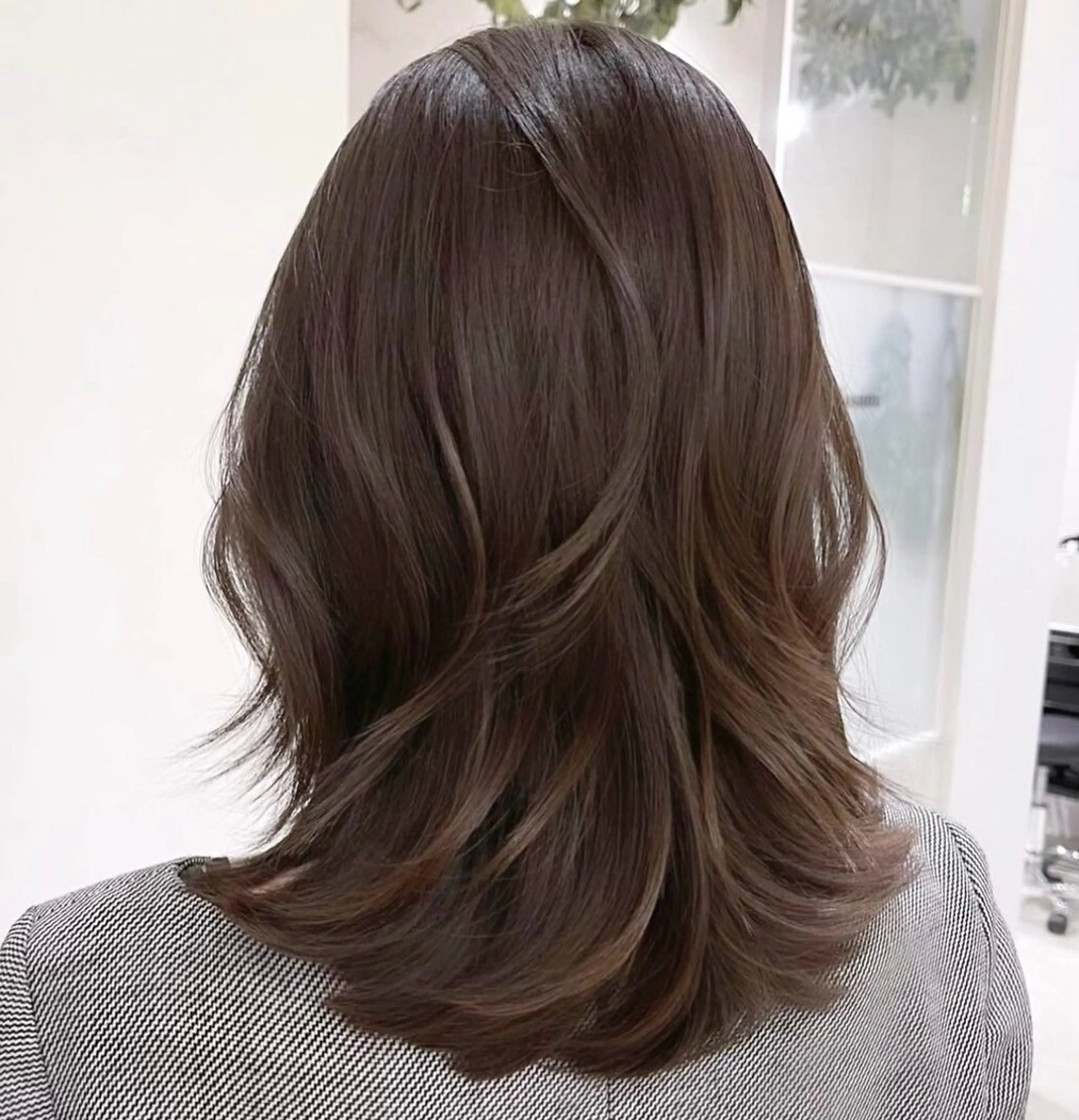 セミロング カラー カット ヘアカラー 【韓国風、透明感】 韓国風⭐️新海龍哉のヘアスタイル