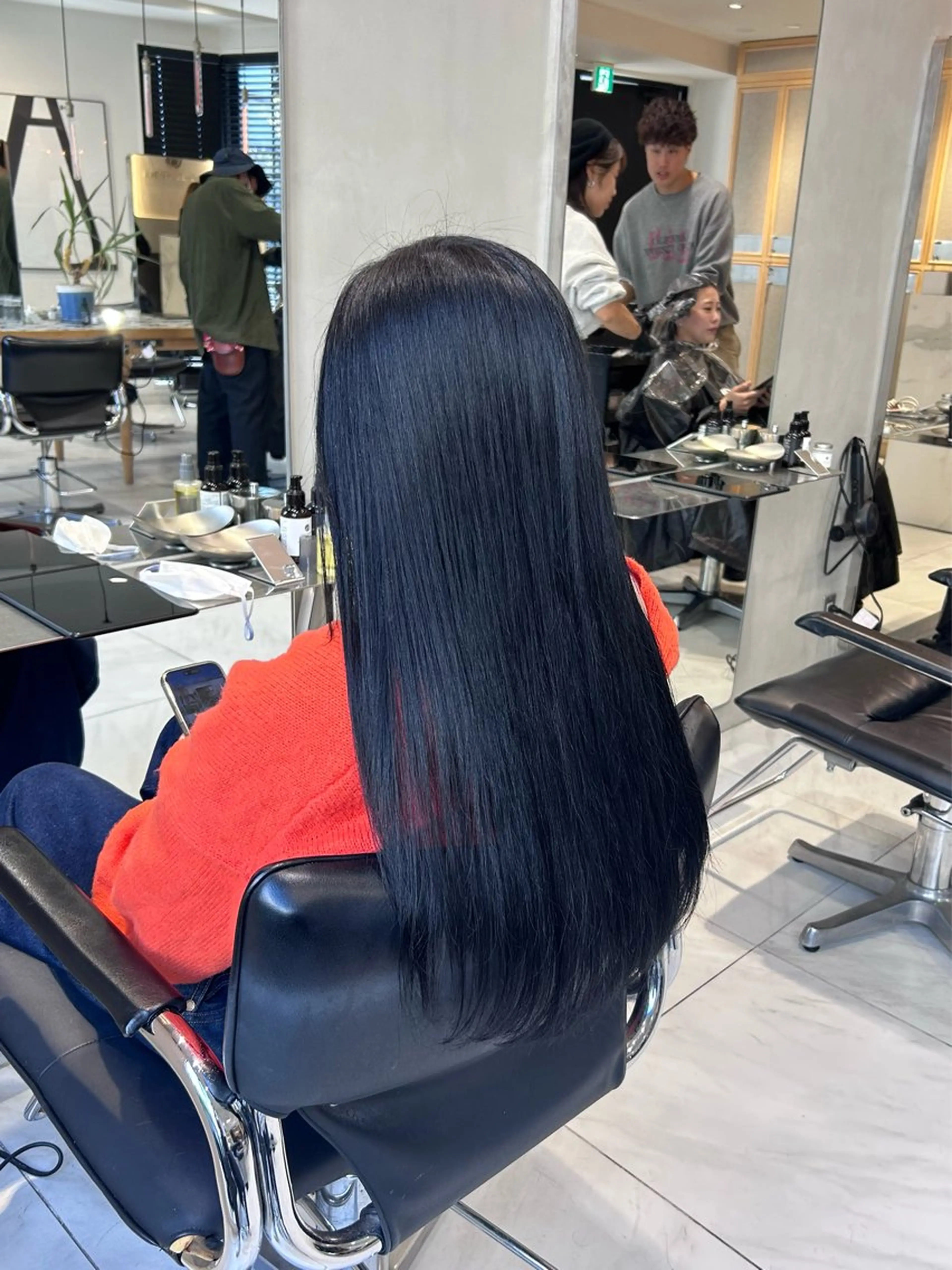 カラー ヘアカラー トリートメント ヘッドスパ ヘアセット miko🪽地毛風/ ハイトーン/レイヤーのヘアスタイル