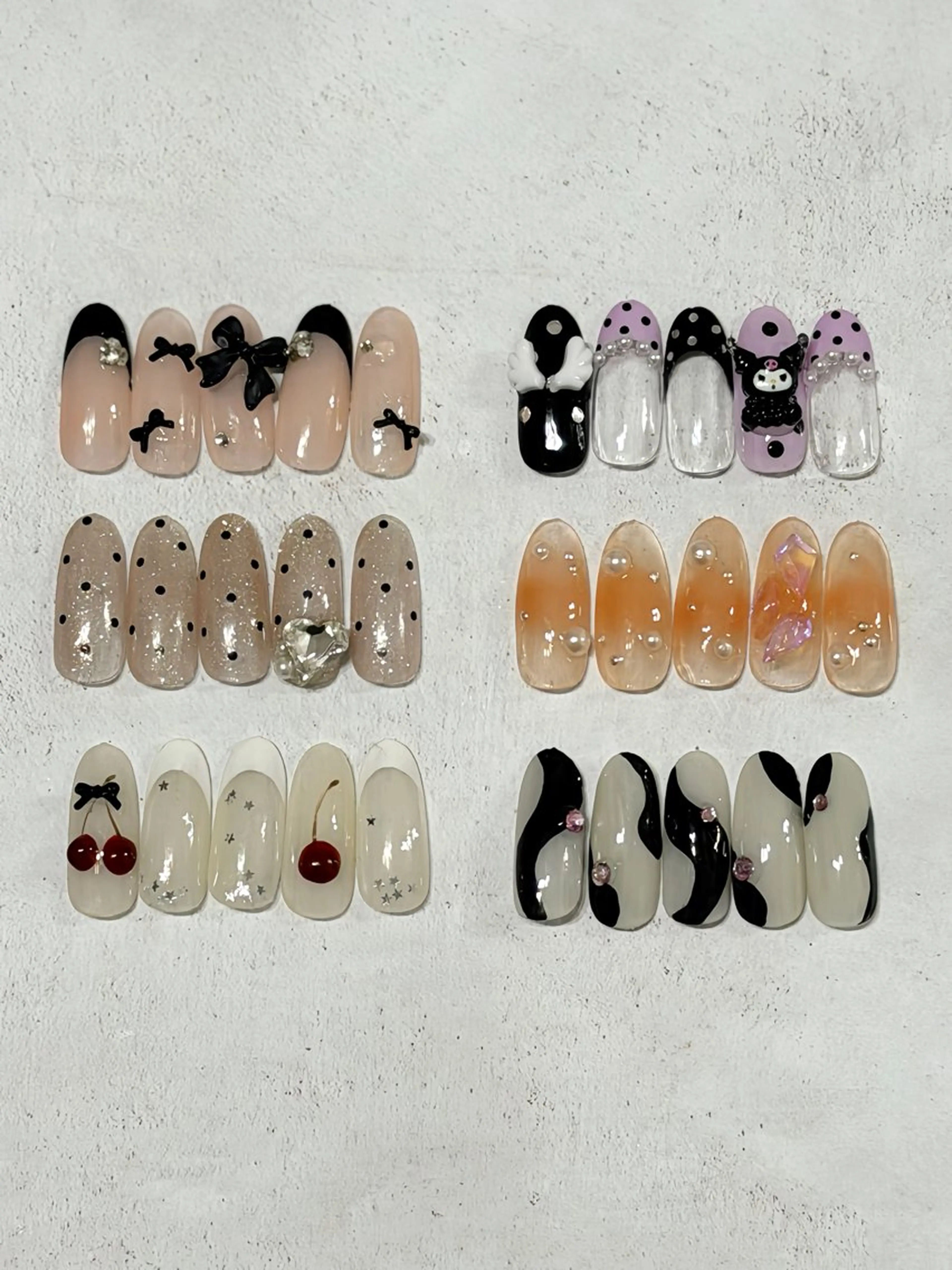 長さだし10本+アートフリーデザインの写真