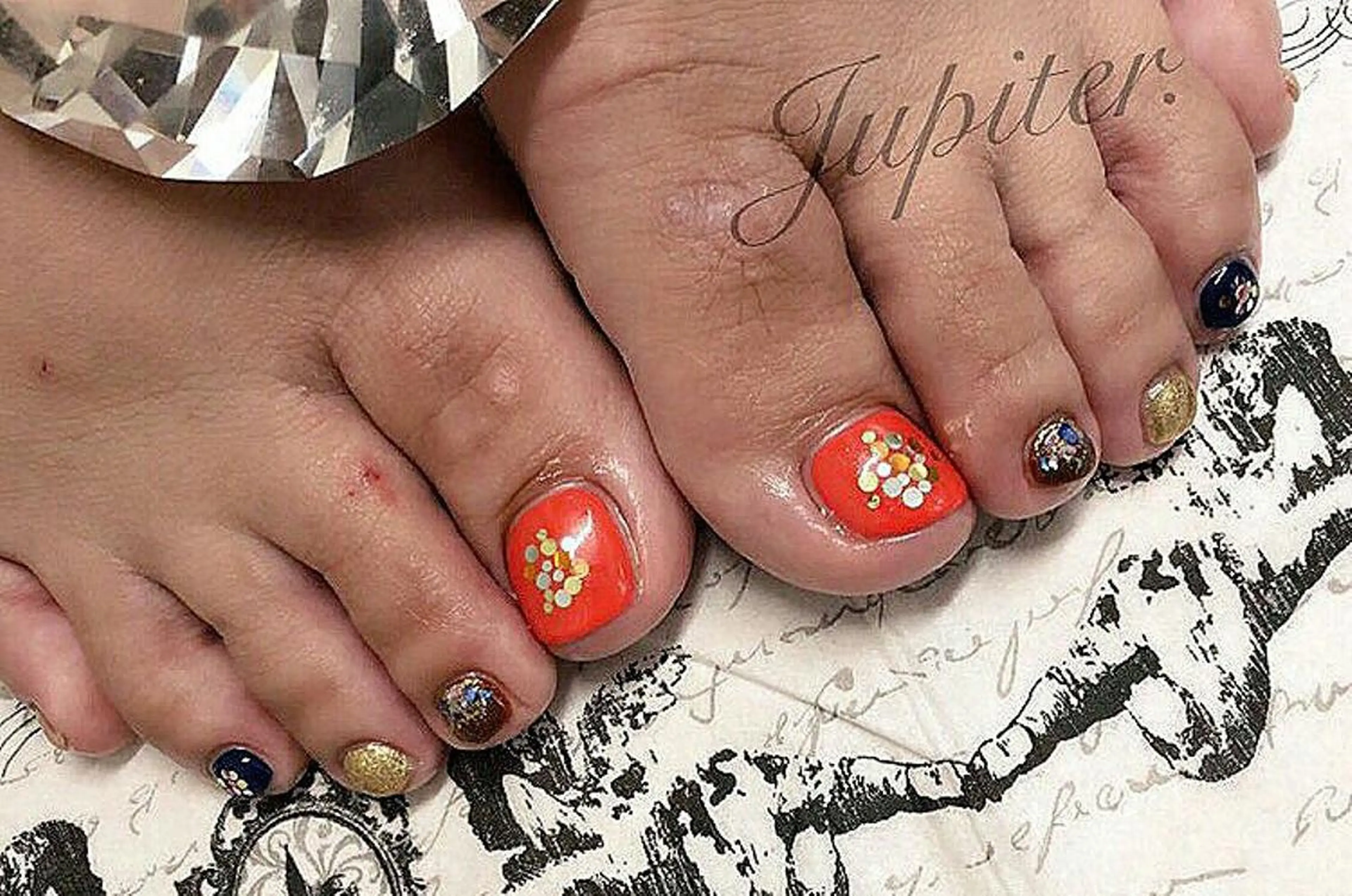 ネイル フットネイル Jupiter .のネイルデザイン