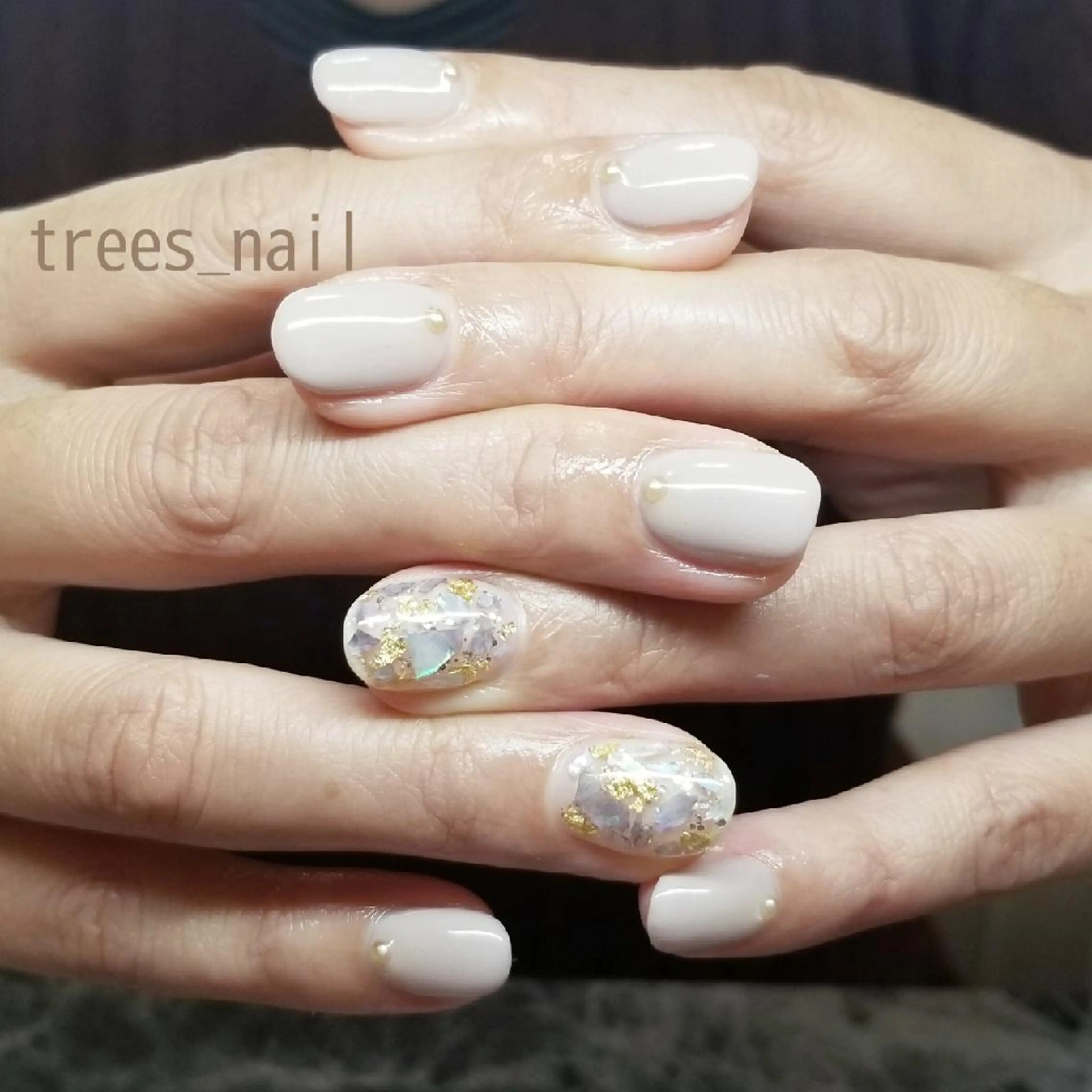 ネイル アートネイル 冬ネイル trees_ nailのネイルデザイン