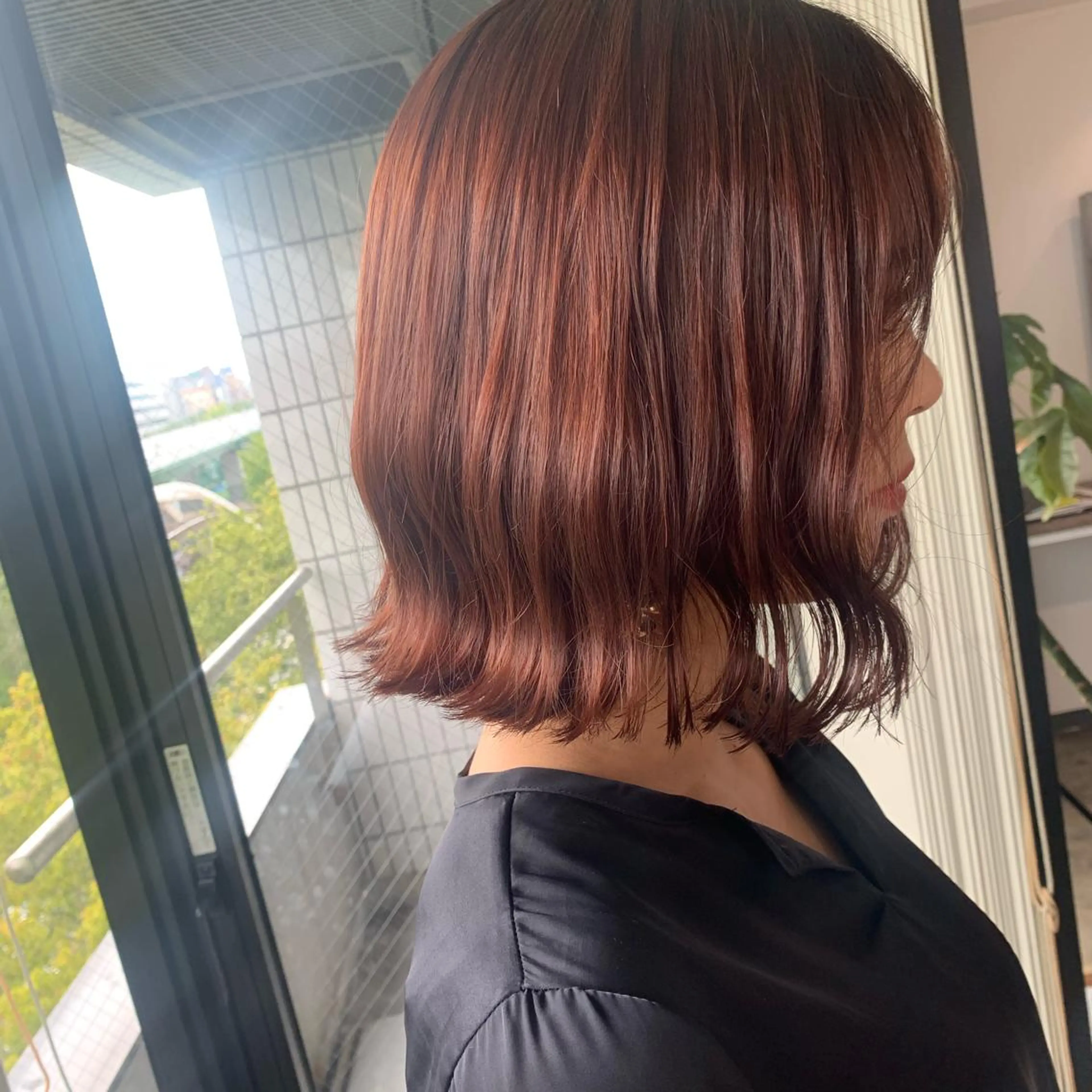 ミディアム カット ヘアカラー トリートメント etore 矢場町 南沙希のヘアスタイル