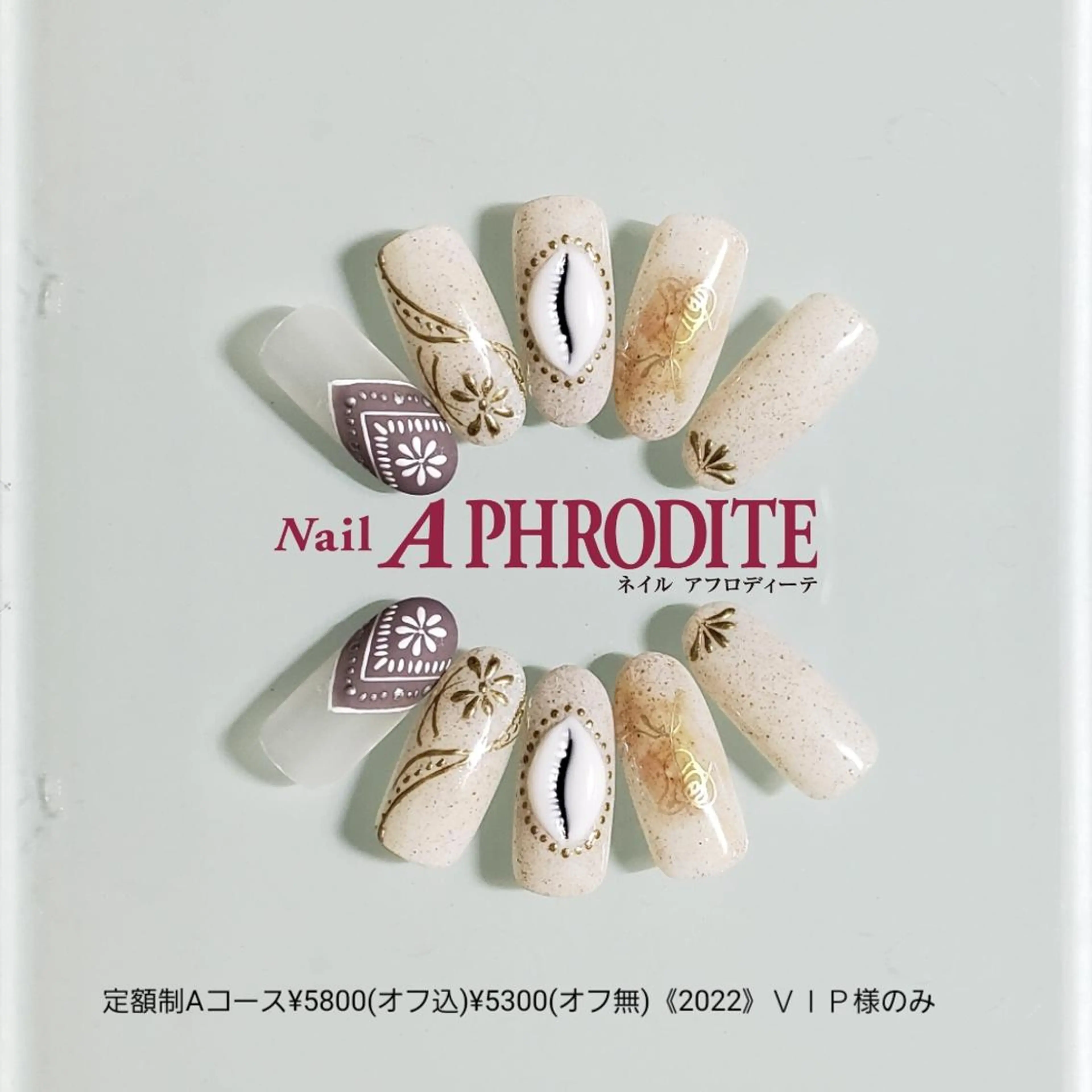 ネイル アートネイル ジェルネイル 持ち込み ソフトジェル ハンドネイル Nail Aphroditeのネイルデザイン