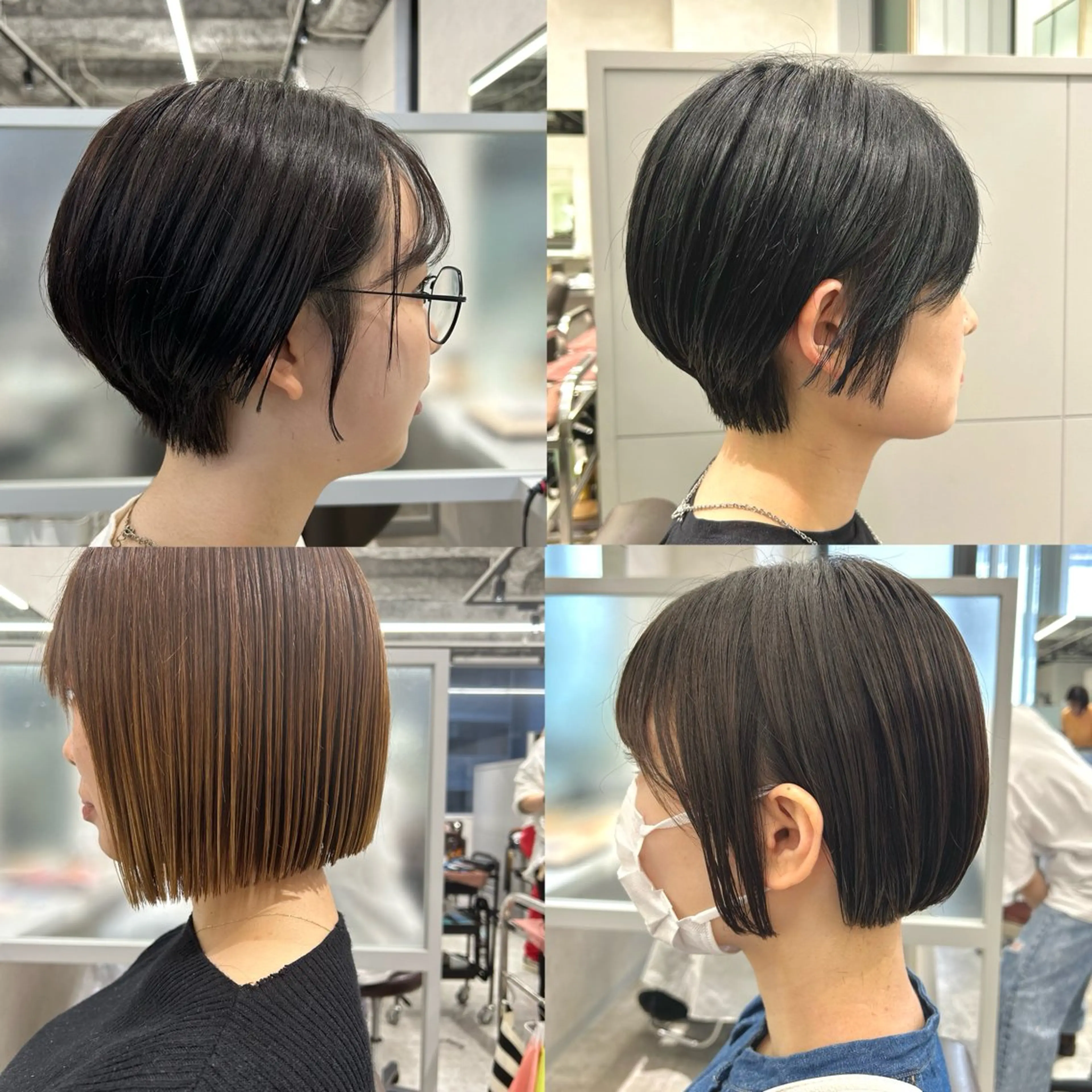 ショート ショートヘア 西梅田  トウマ モデル募集中‼️のヘアスタイル