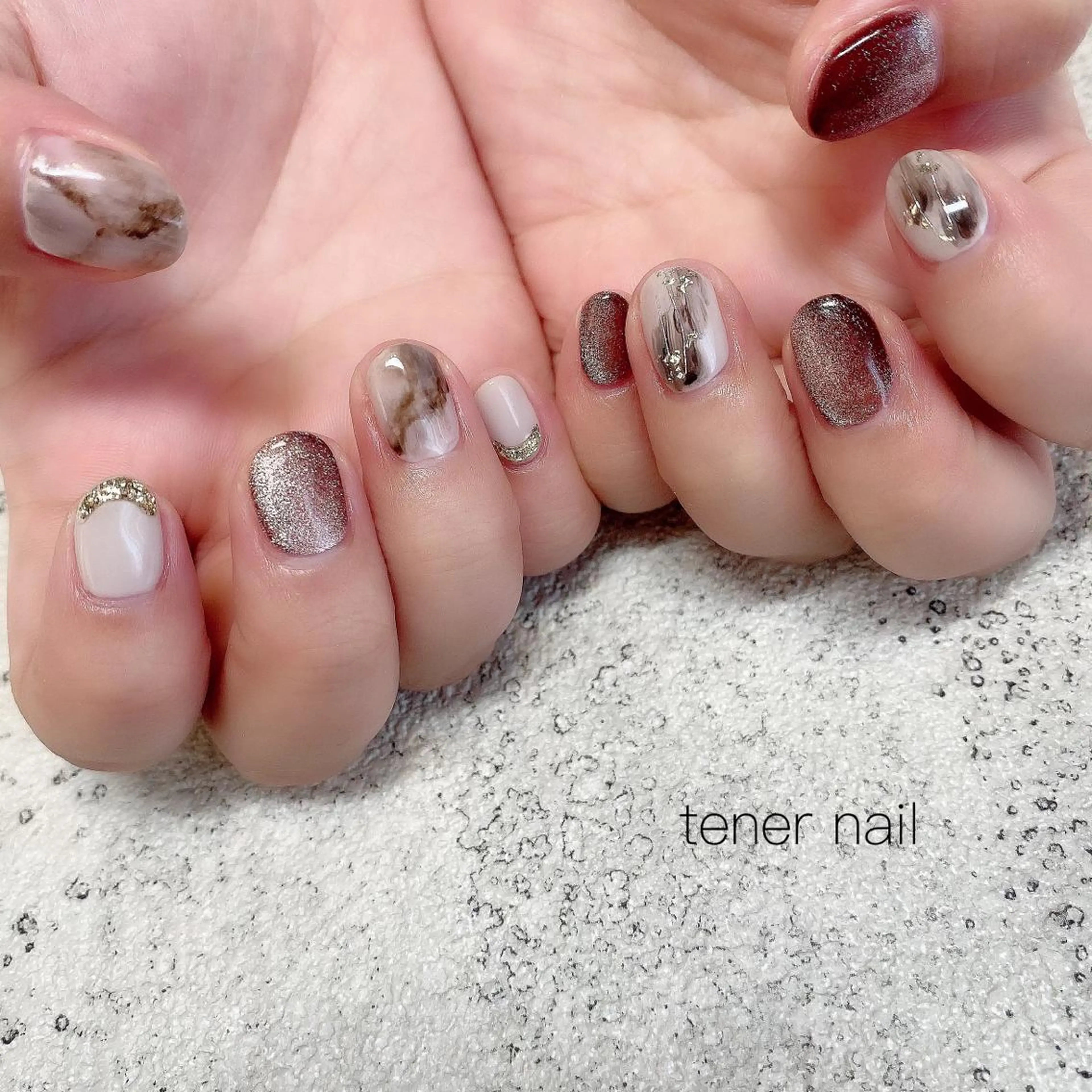 ネイル ニュアンスネイル テネルネイル tener nailのネイルデザイン