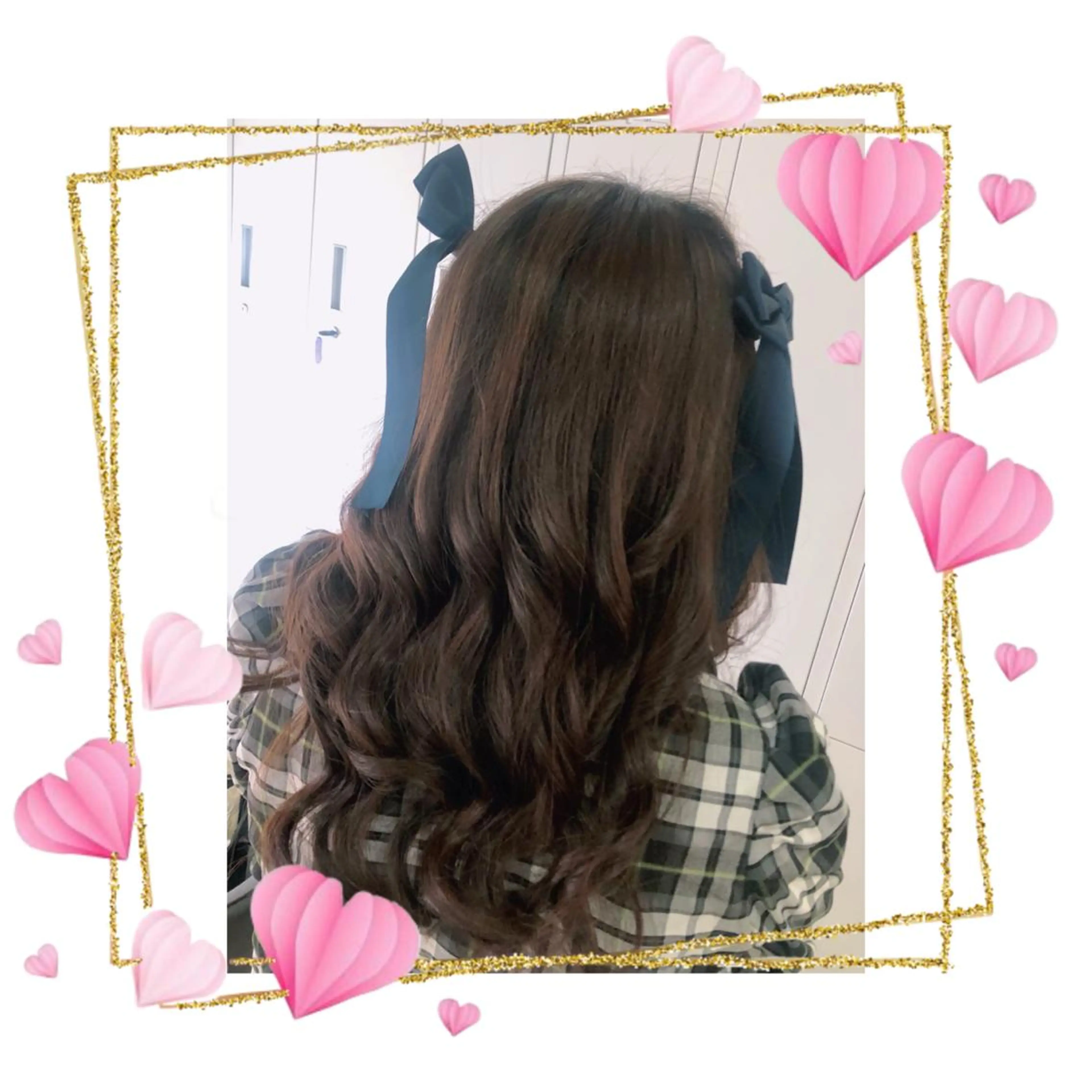 セミロング ヘアアレンジ ヘアセット 🎀推し活ヘアー🎀 Yuuna🐰💖のヘアスタイル