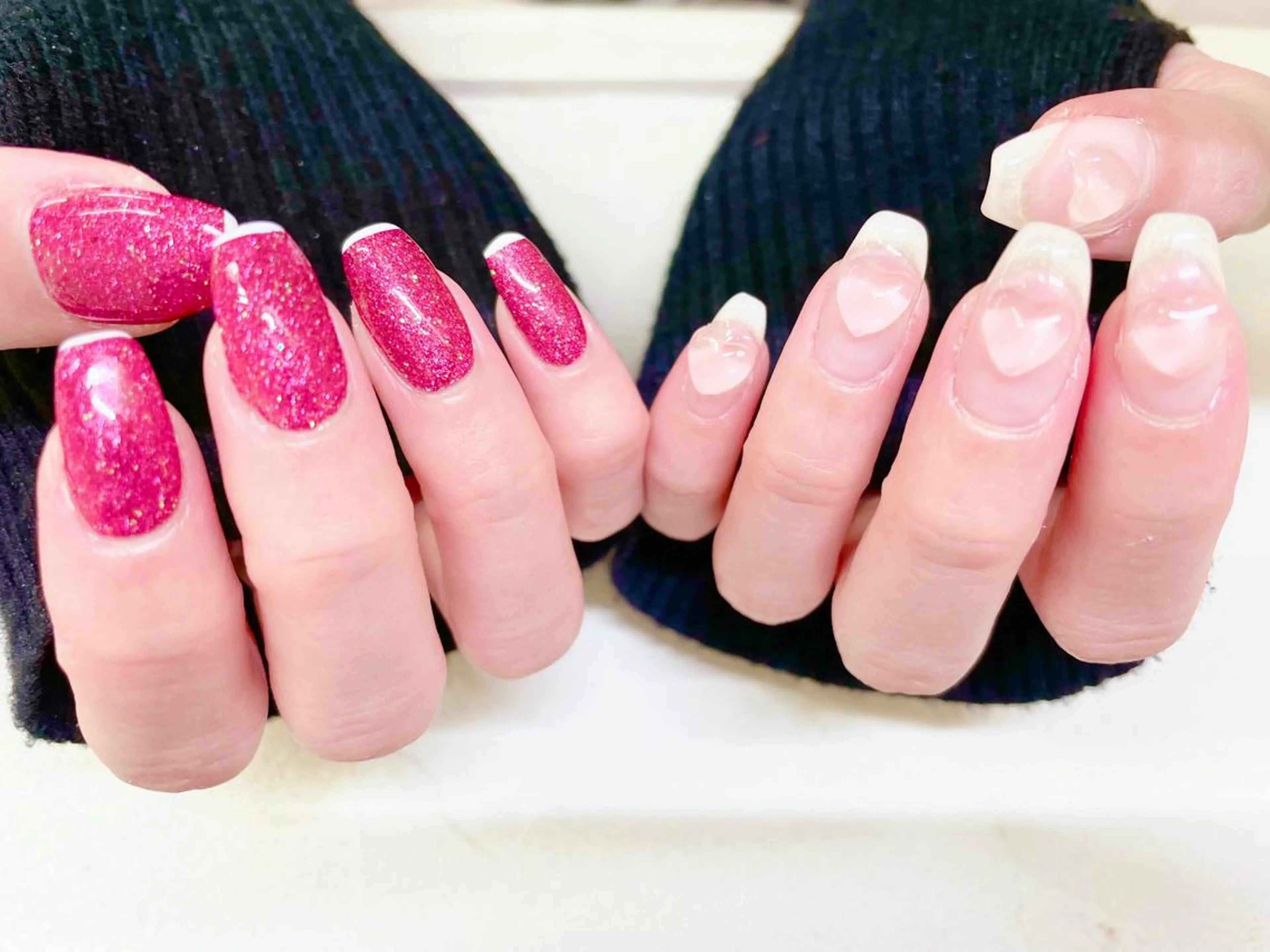 セミロング ハンドネイル ビアンカ金町店 中島　せり菜のネイルデザイン