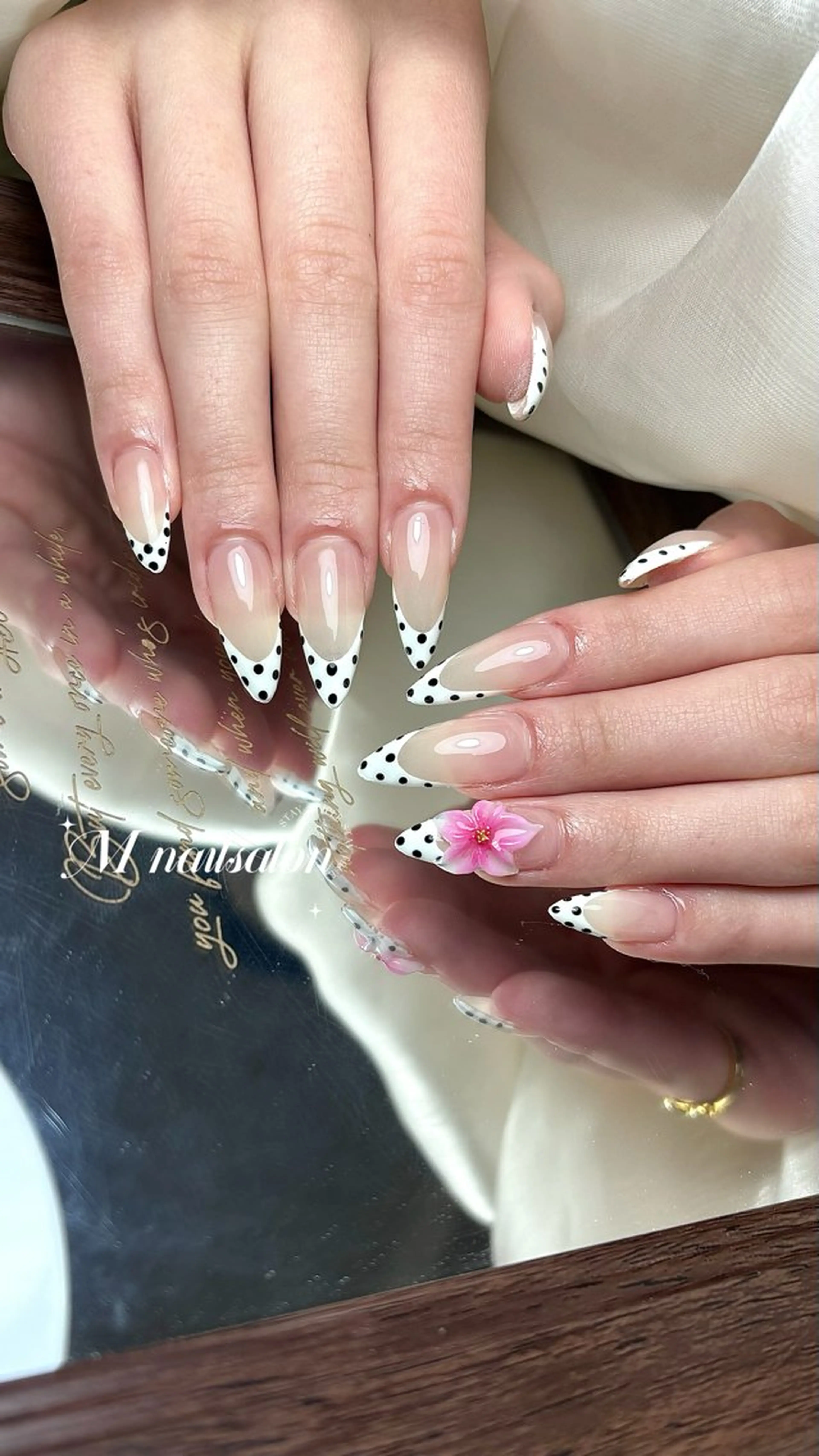 ネイル M🌷nail 長さだし専門店のネイルデザイン