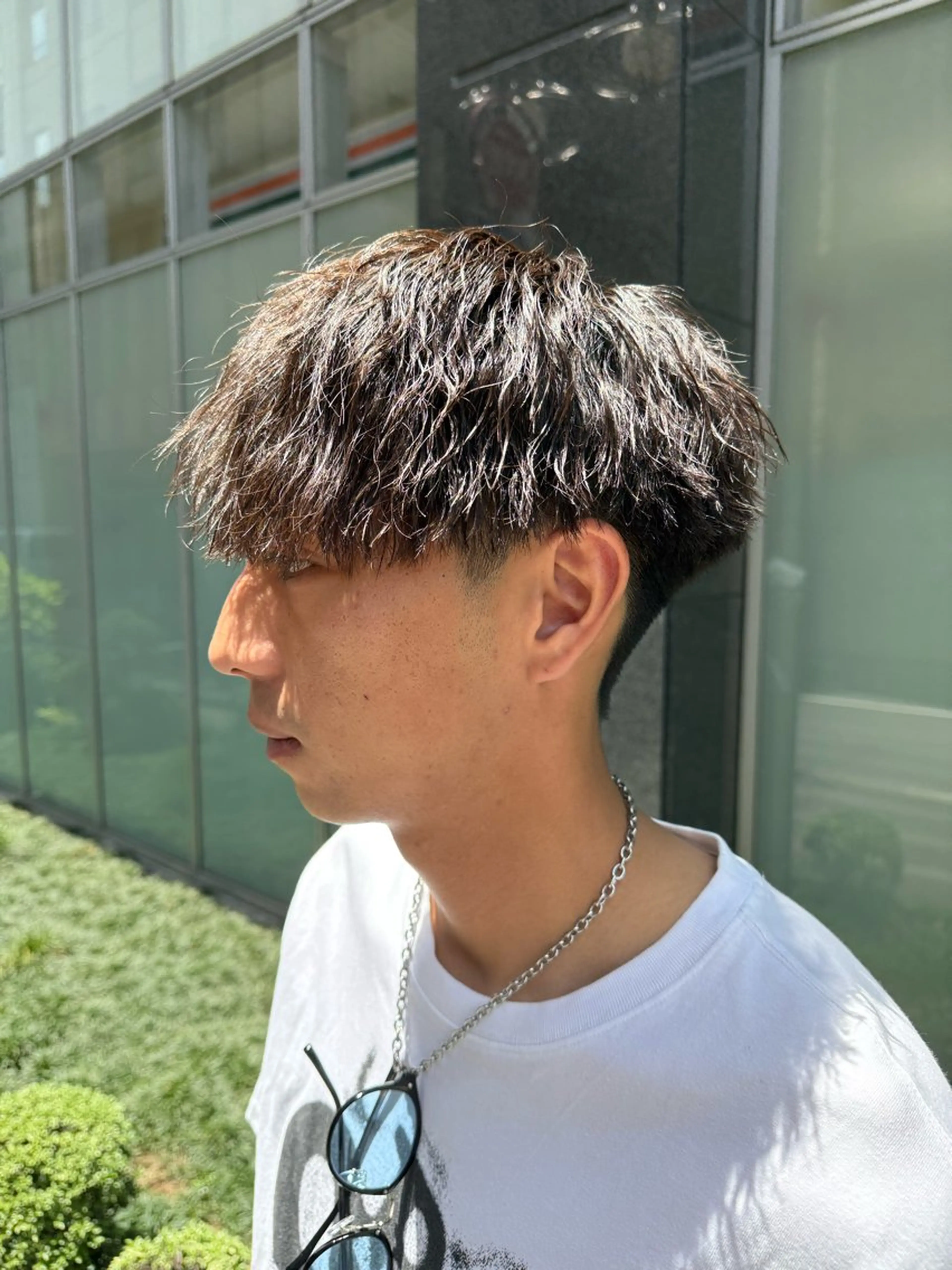 パーマ メンズ マッシュ メンズパーマ スパイラルパーマ カット パーマ LICO HAIR＆RELAXATION 名駅店所属・メンズ特化美容師/ パーマ/波巻き/陸翔のヘアスタイル