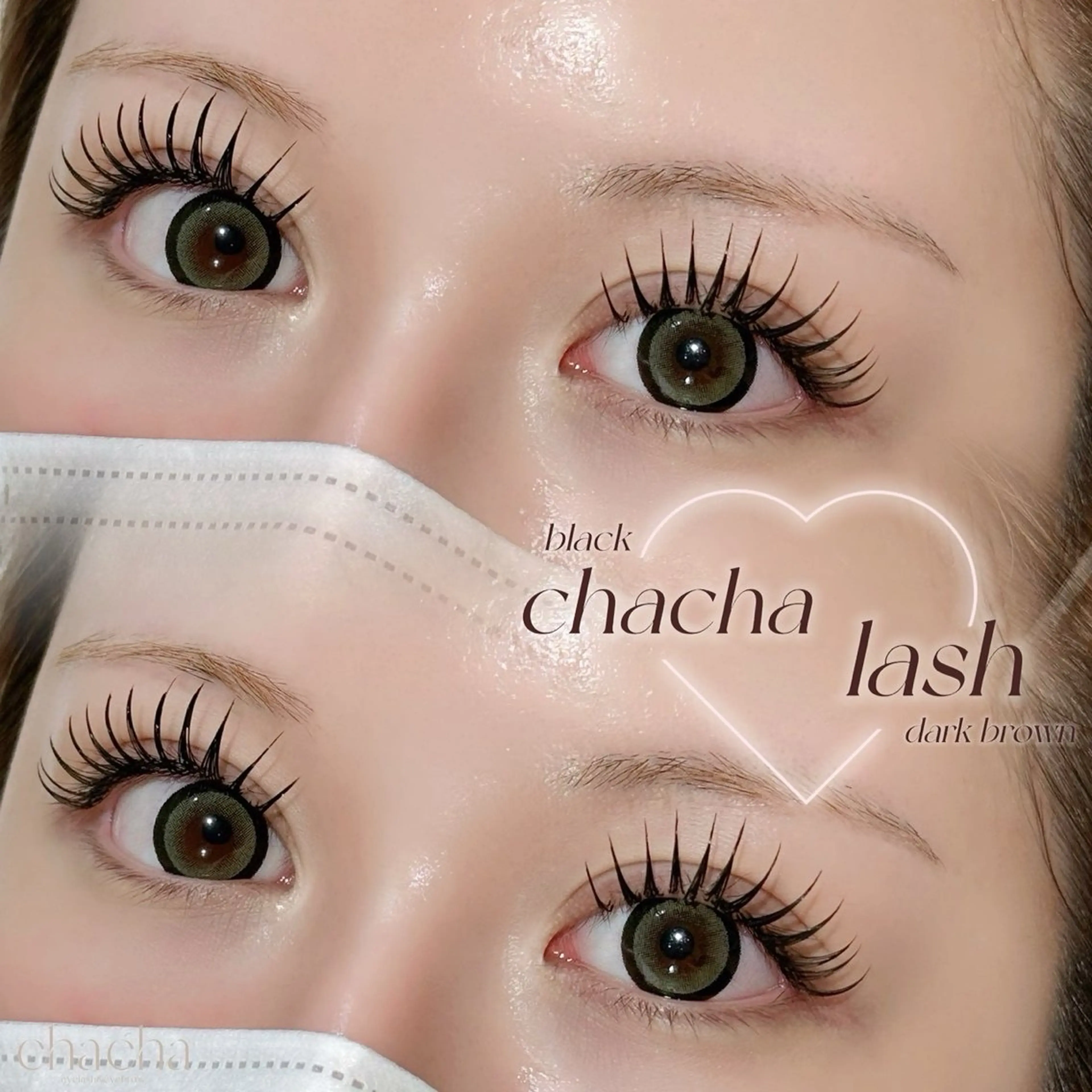 マツエク・マツパ chacha 錦糸町店のマツエク・マツパデザイン