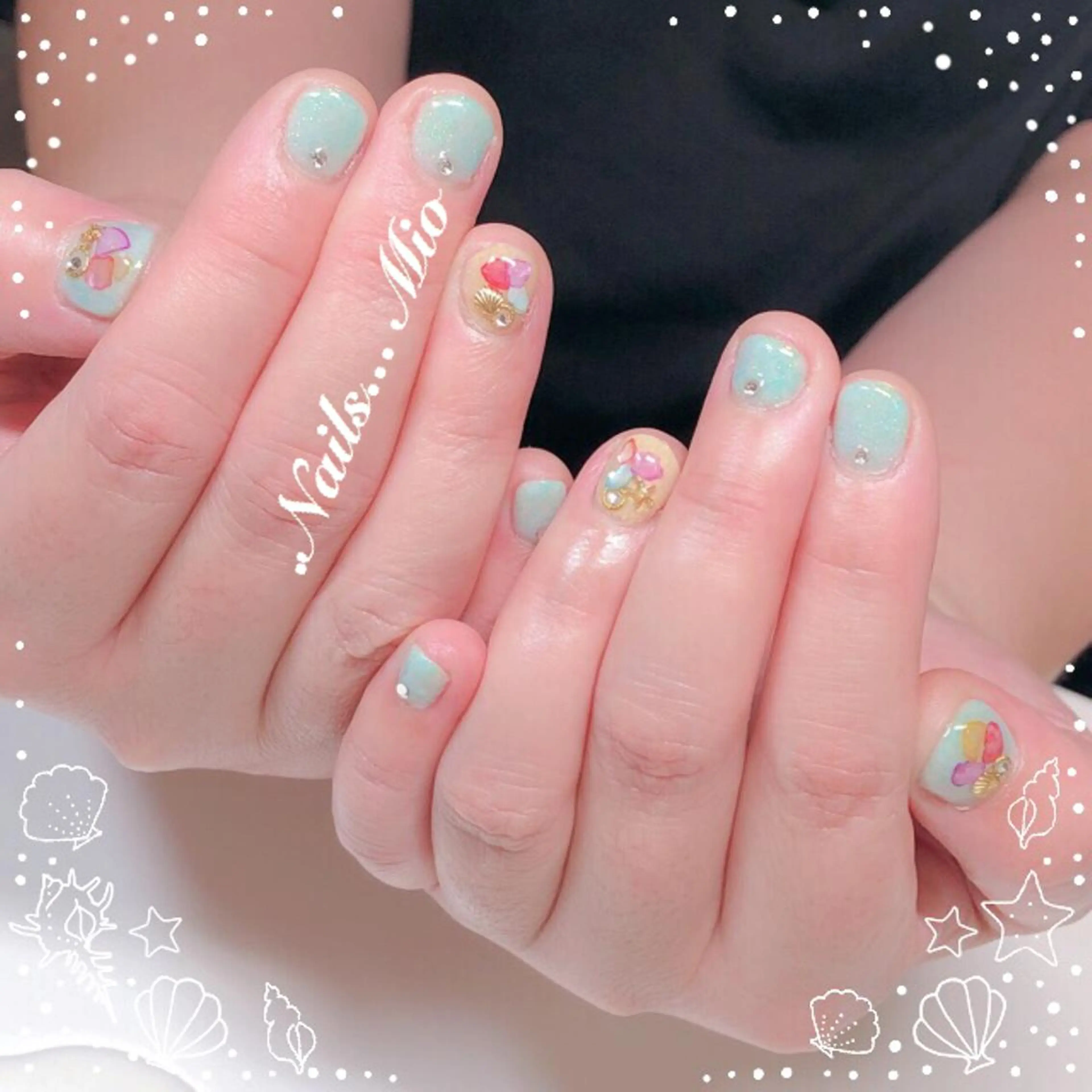 ネイル .Nails Mio 赤羽西ネイルサロンのネイルデザイン