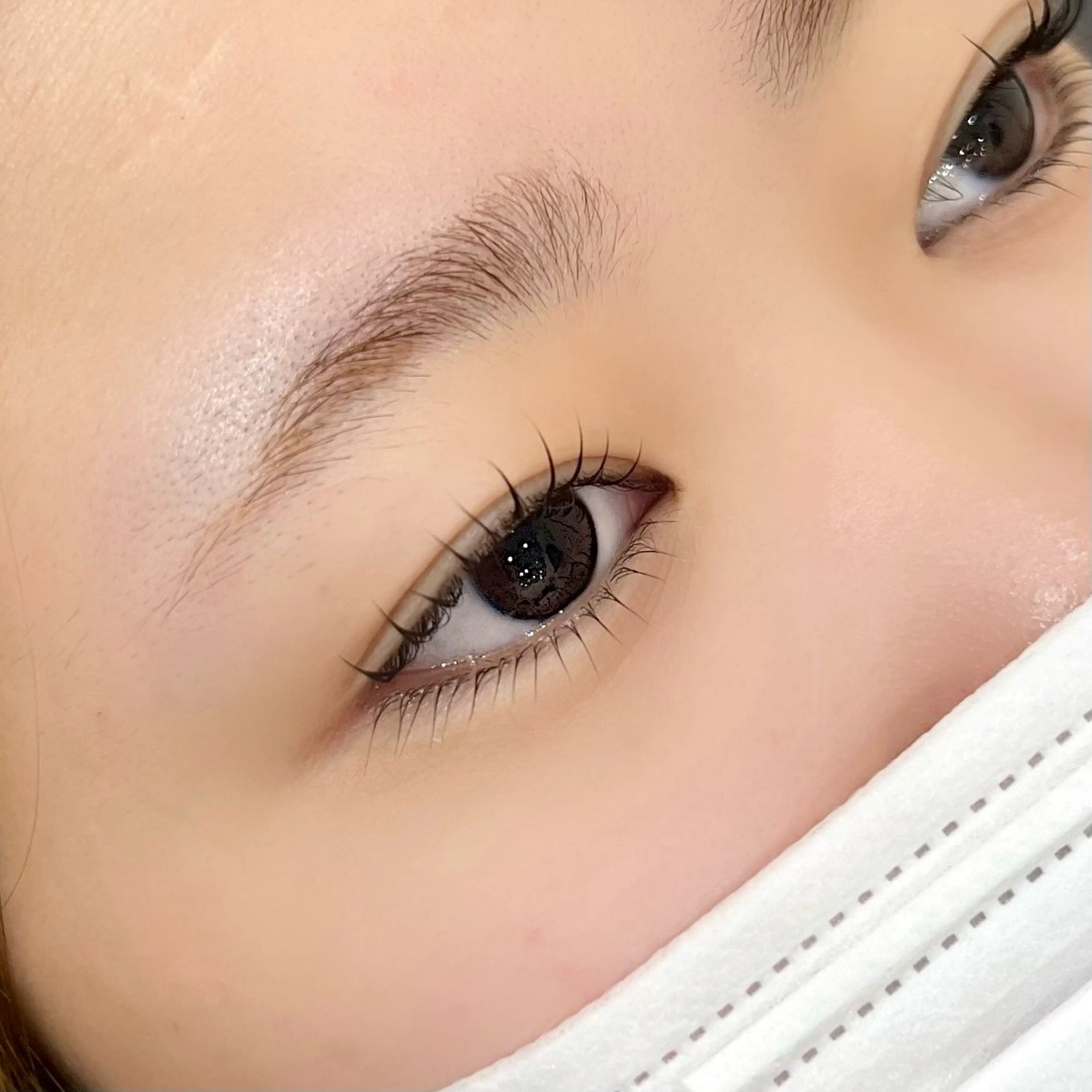 マツエク・マツパ パリジェンヌラッシュリフト moana nonのマツエク・マツパデザイン