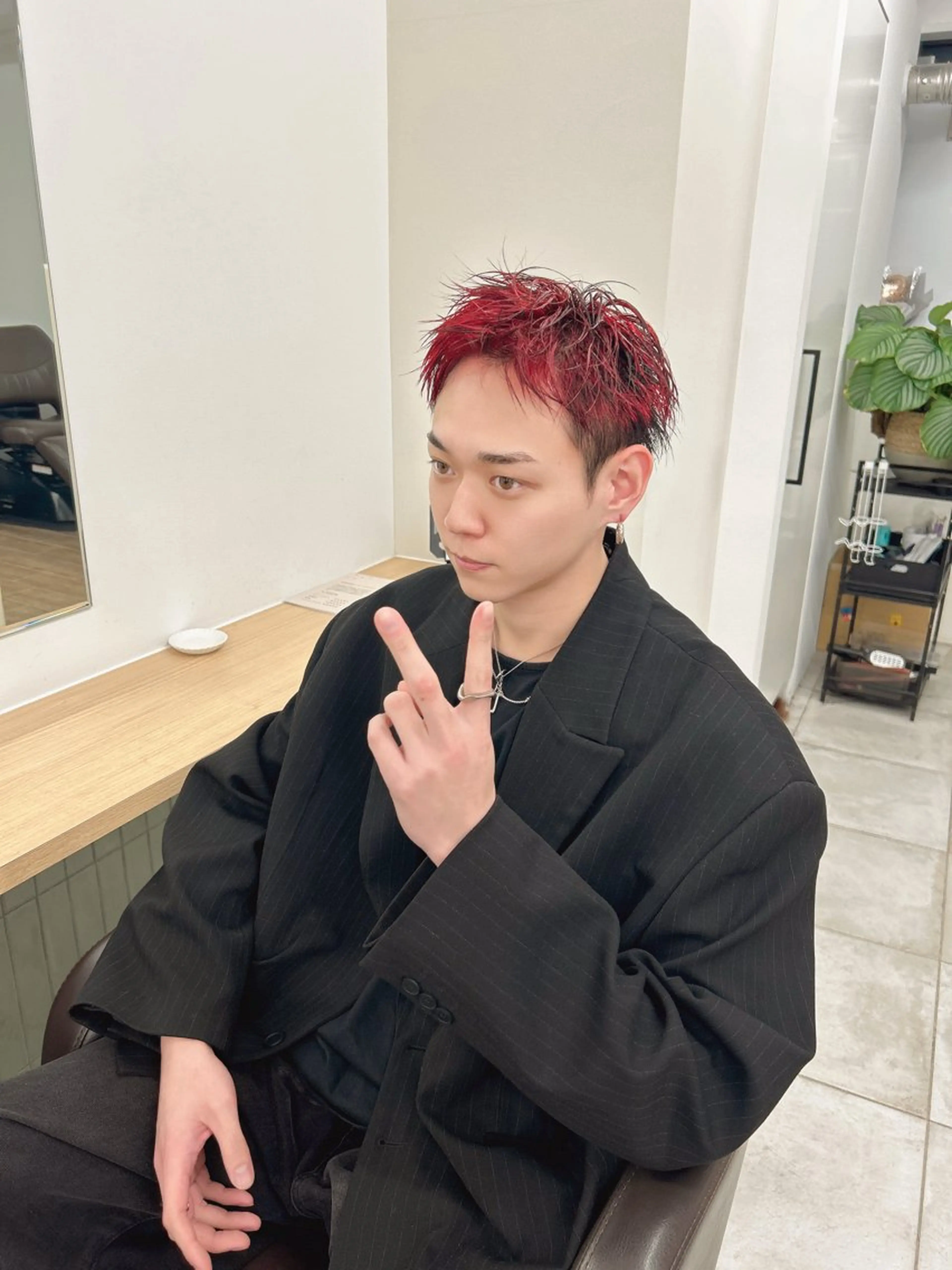 ショート カラー ヘアアレンジ 【代表】 たき〜のヘアスタイル