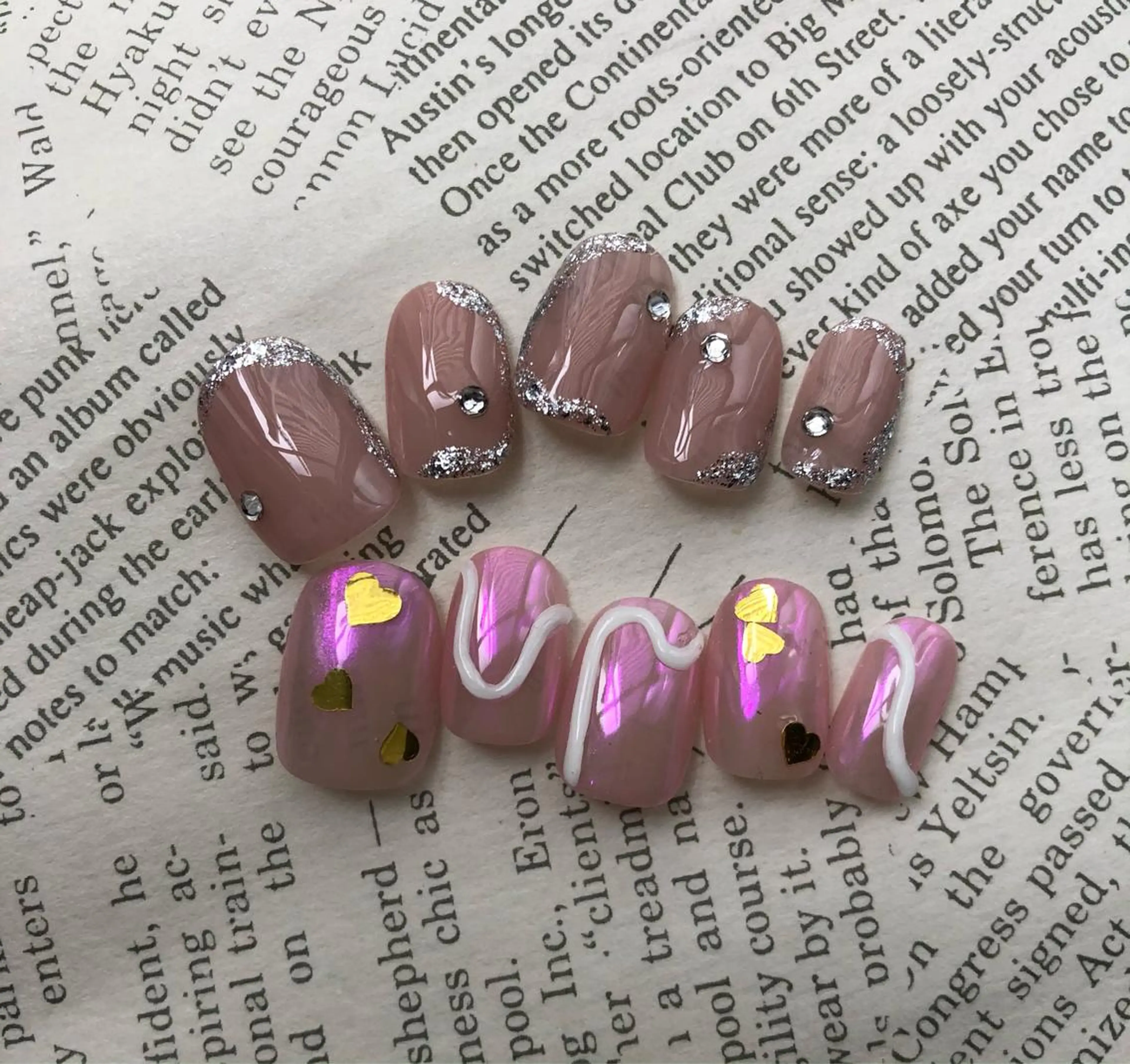 ネイル パラあり！フィルイン 美フォルムのネイルデザイン