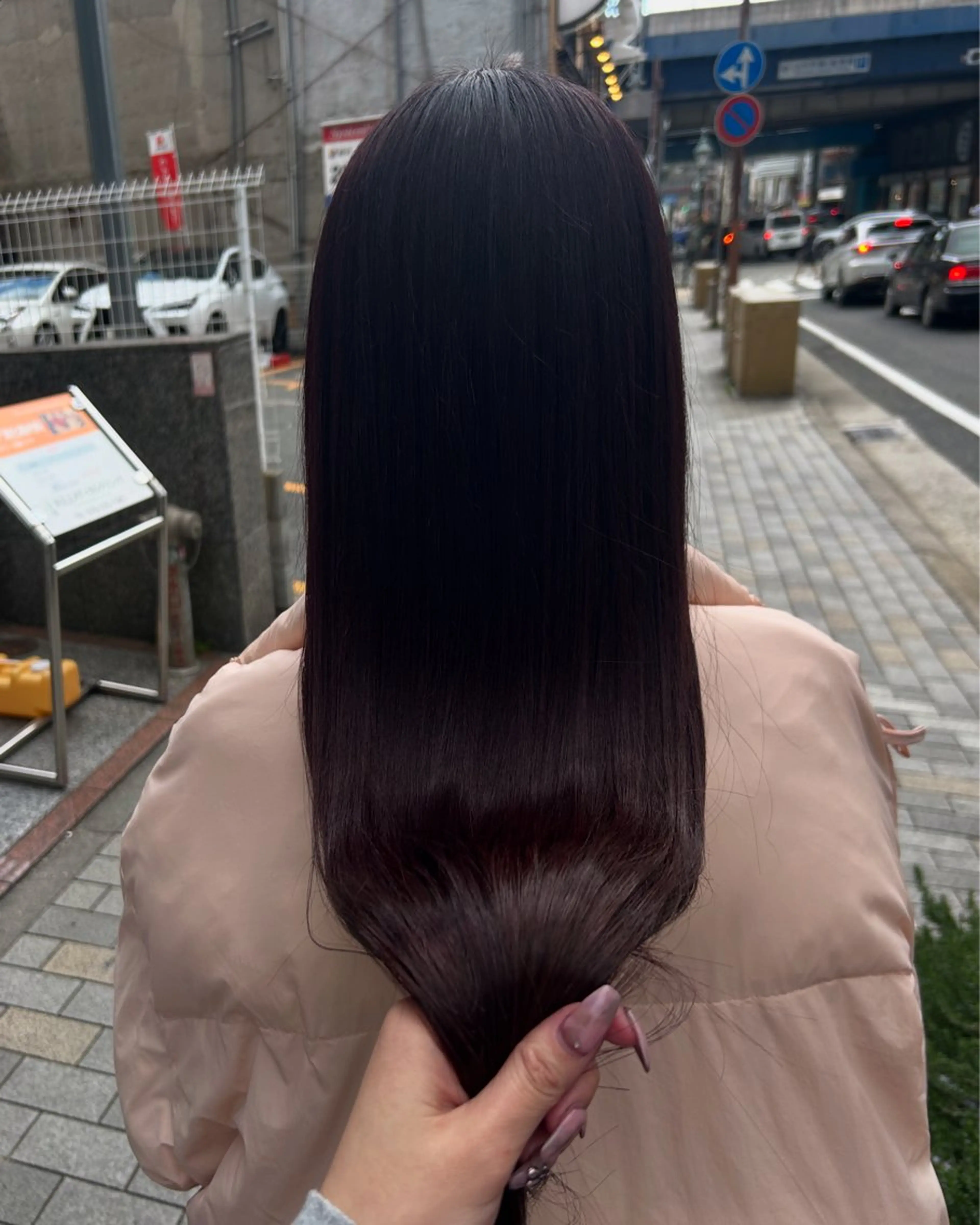 ロング ヘアカラー トリートメント stylist 倉本恋のヘアスタイル