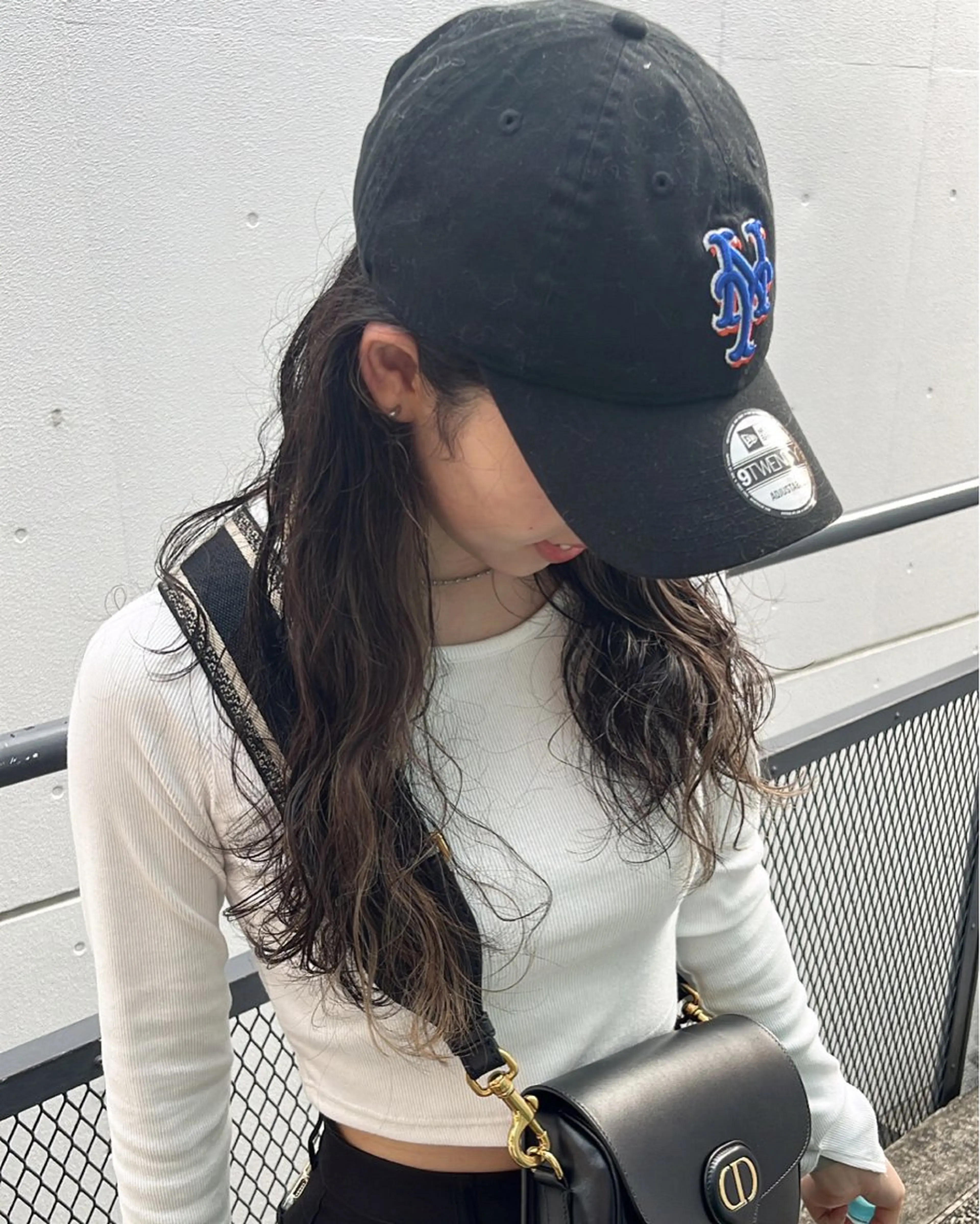 ロング カラー パーマ インナーカラー SABO /透明感カラー/美髪のヘアスタイル