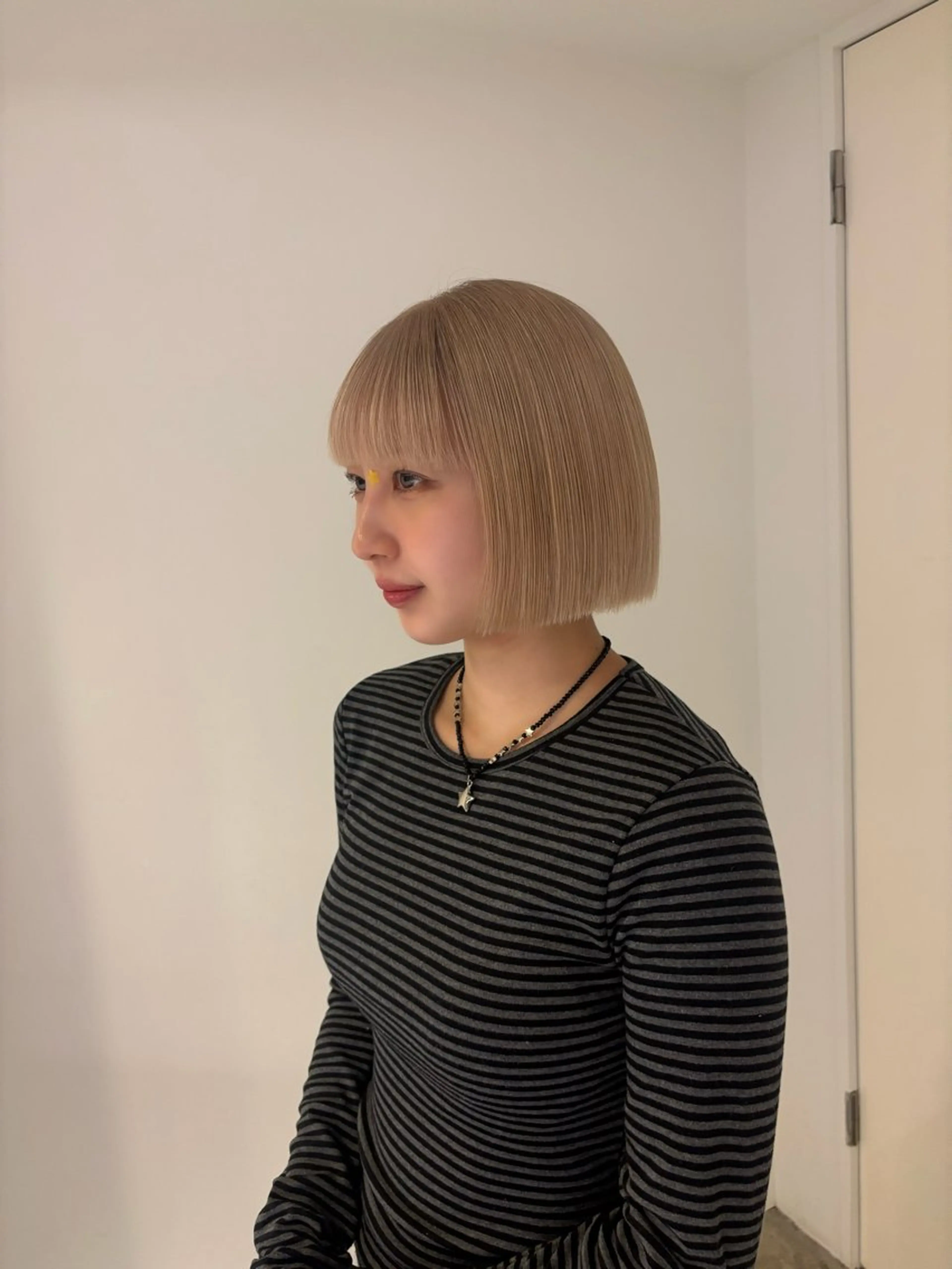 ショート ヘアカラー ハイトーン/ ハイライト真柚🍨のヘアスタイル