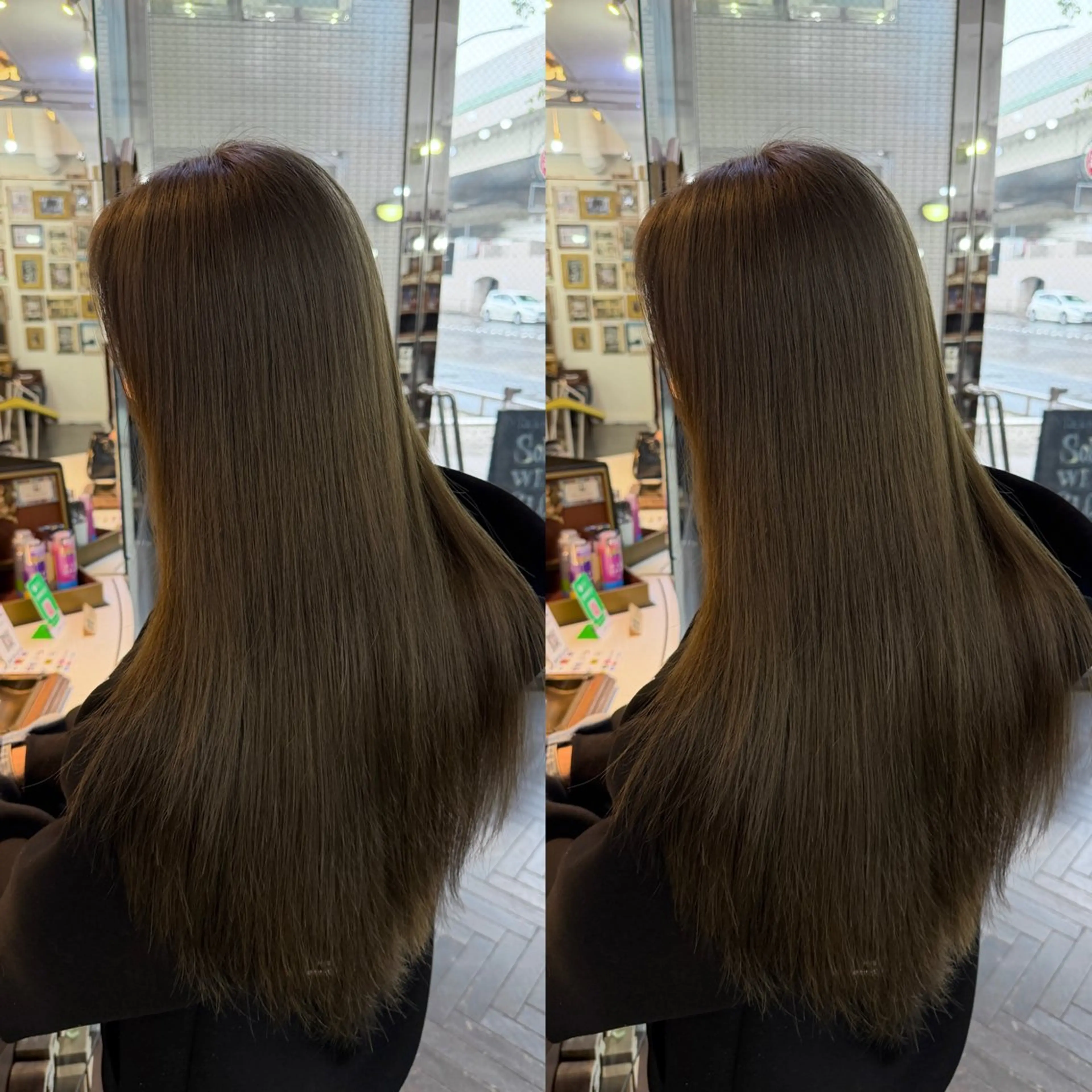 ロング カラー ヘアカラー トリートメント ハイライト/レイヤー /ハイトーン/AOIのヘアスタイル