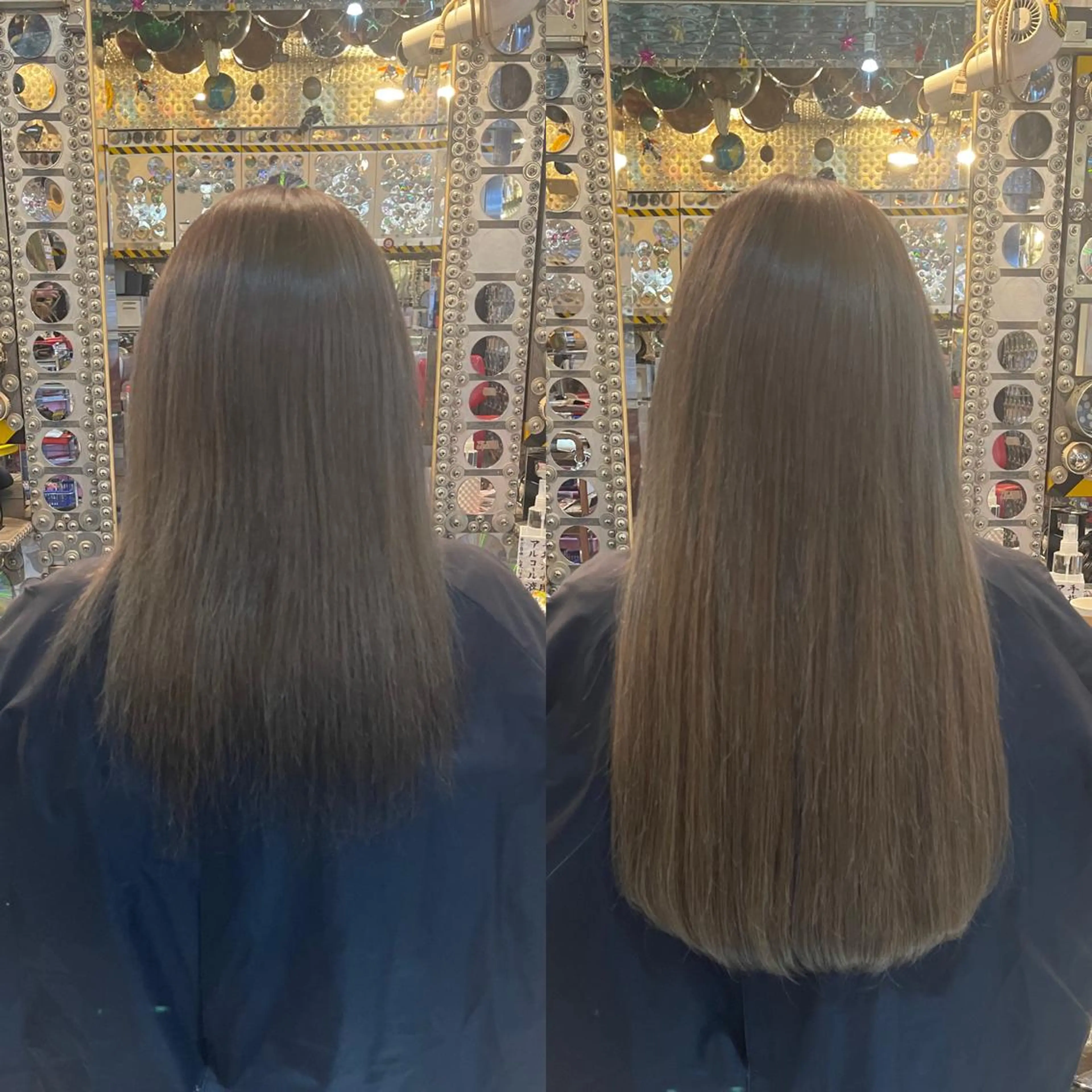 ロング カラー ヘアアレンジ 編み込みエクステ アッシュ エクステ 🌈派手髪エクステ ブレイズ🌈ひろとのヘアスタイル