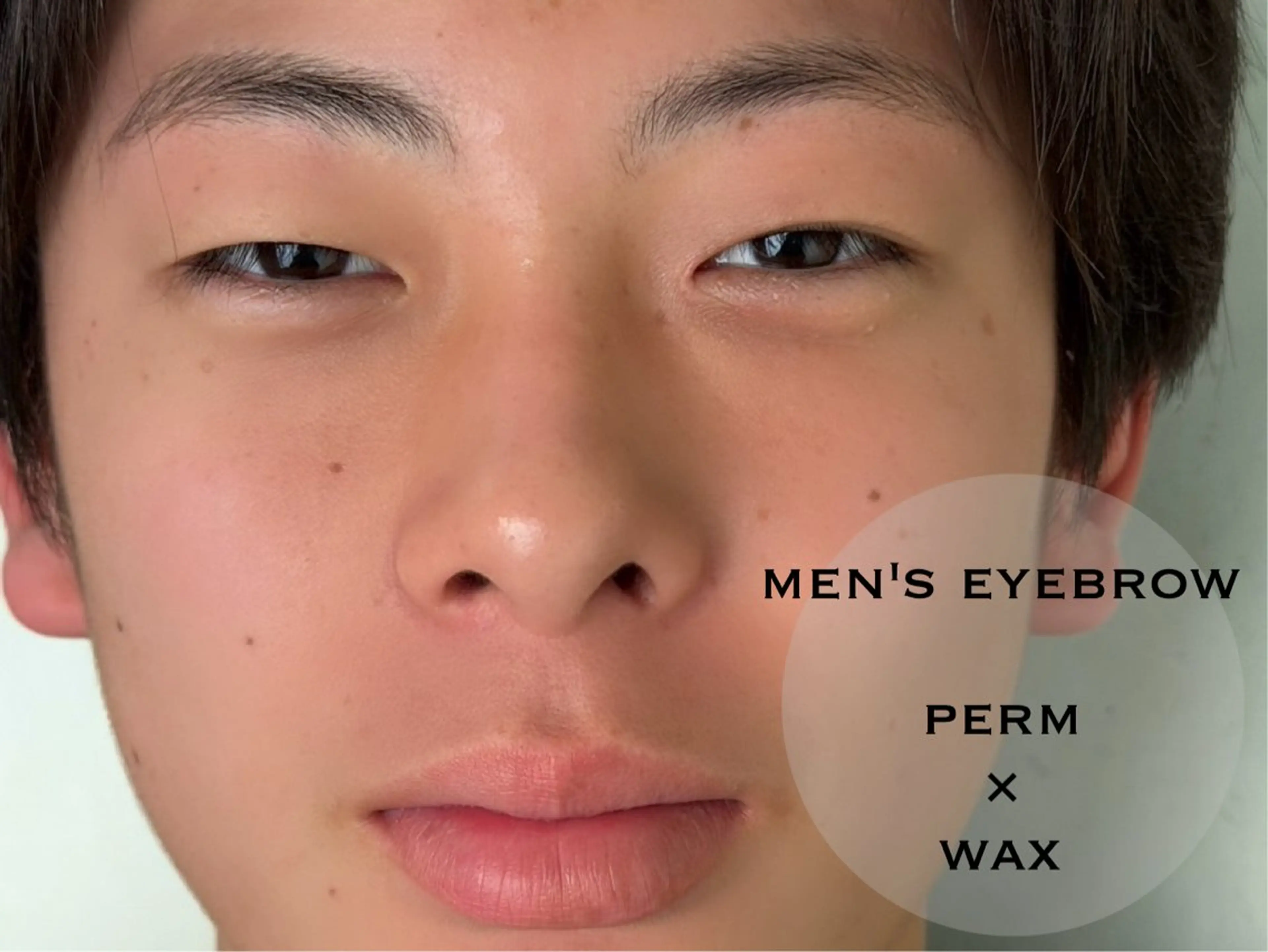 アイブロウ mizmania そうたのヘアスタイル