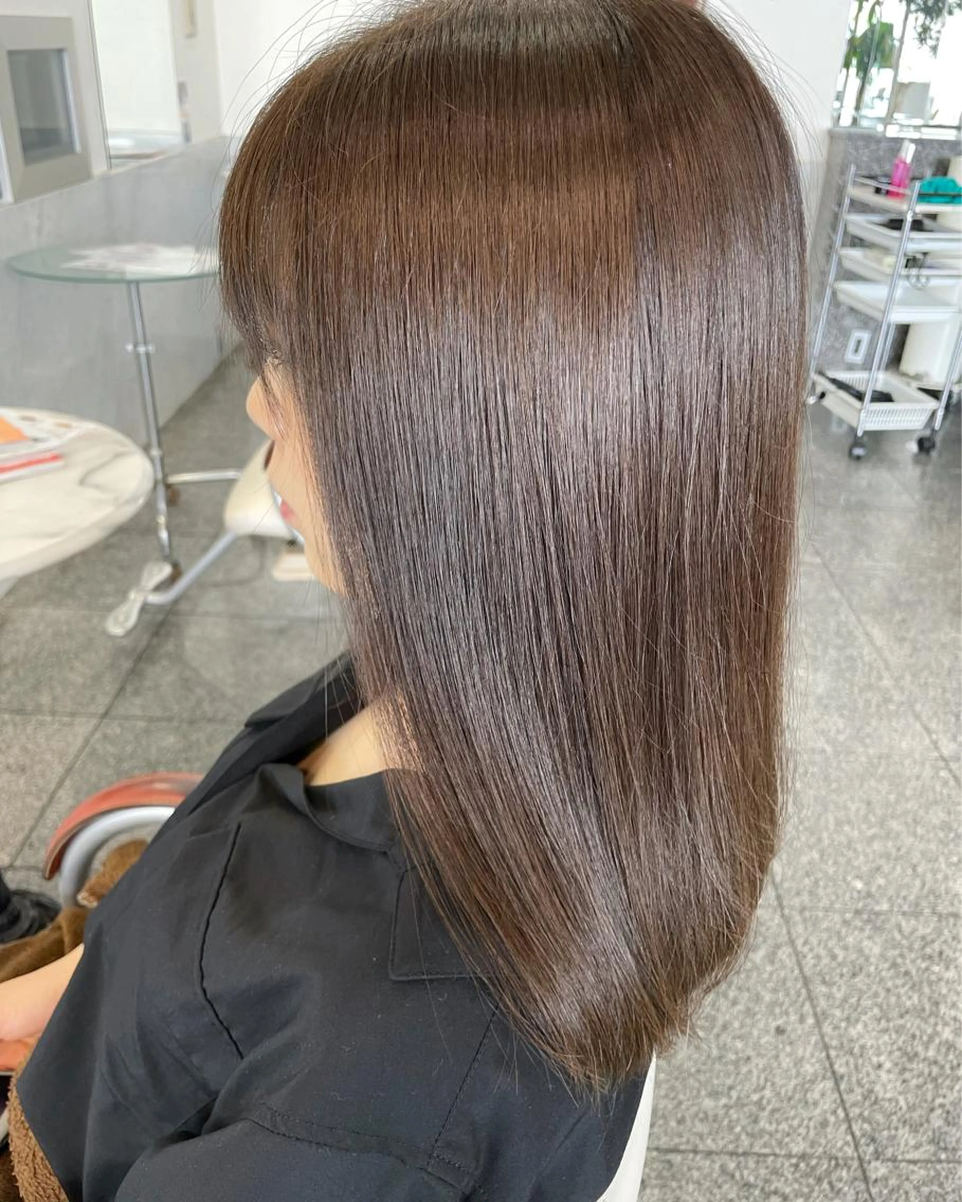 📢Open記念先着50名限定📢🧡人気No.2🧡顔周りカット＋ケアカラー＋トリートメントの写真