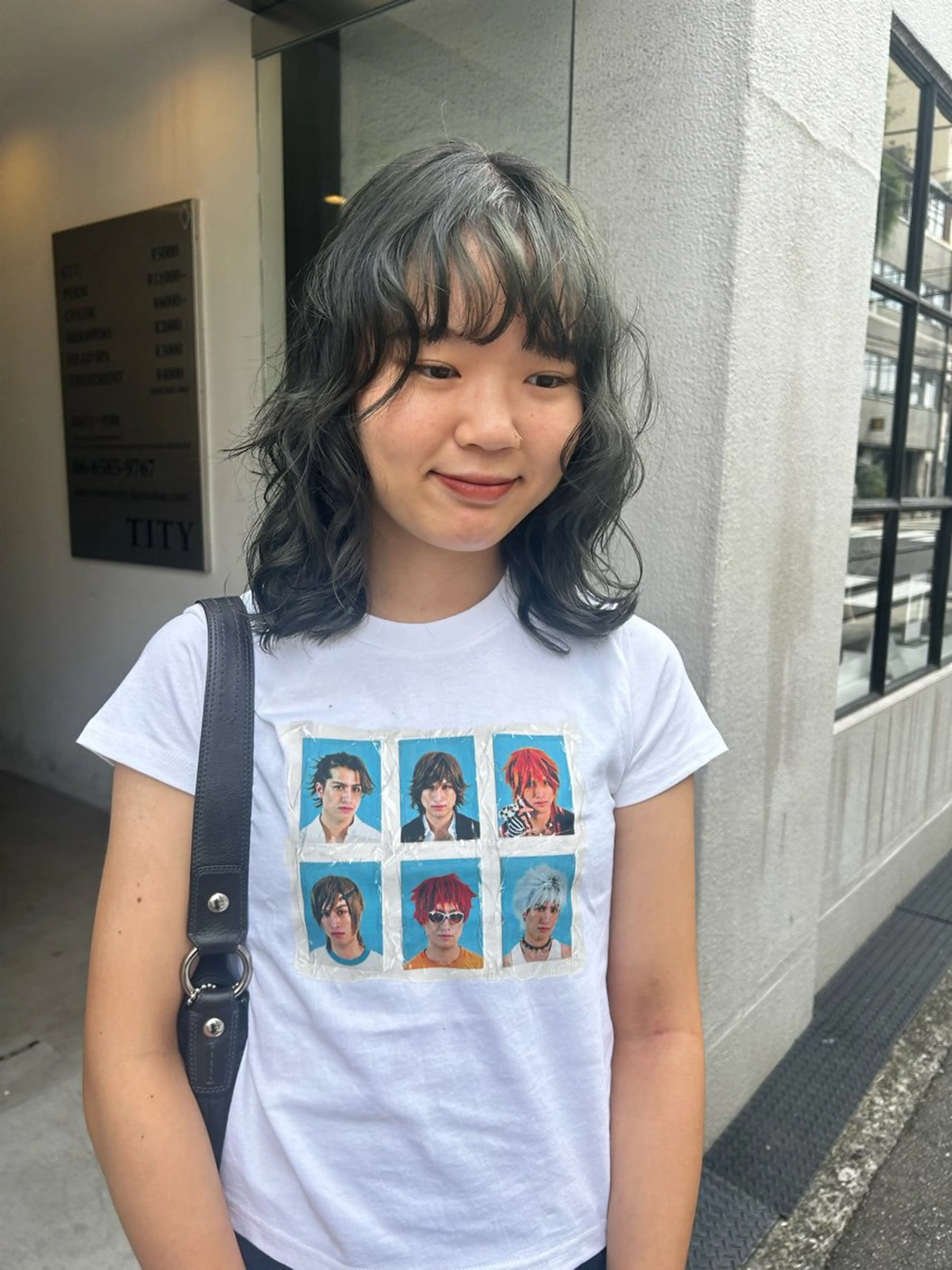 ミディアム カラー カット ヘアカラー トリートメント 心斎橋/レイヤー/ ブリーチ/モエのヘアスタイル