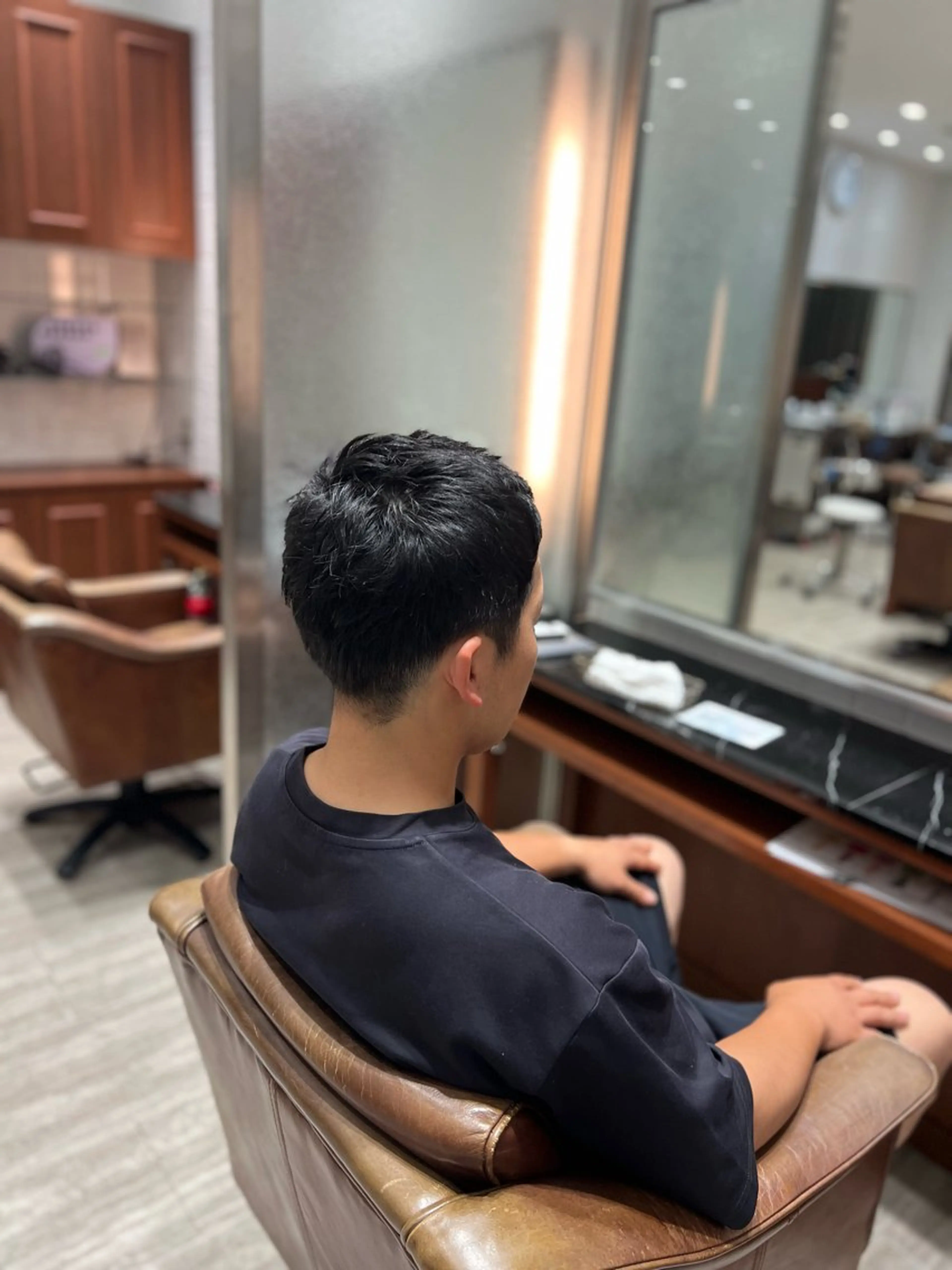 ショート メンズ 山田 美幸のヘアスタイル