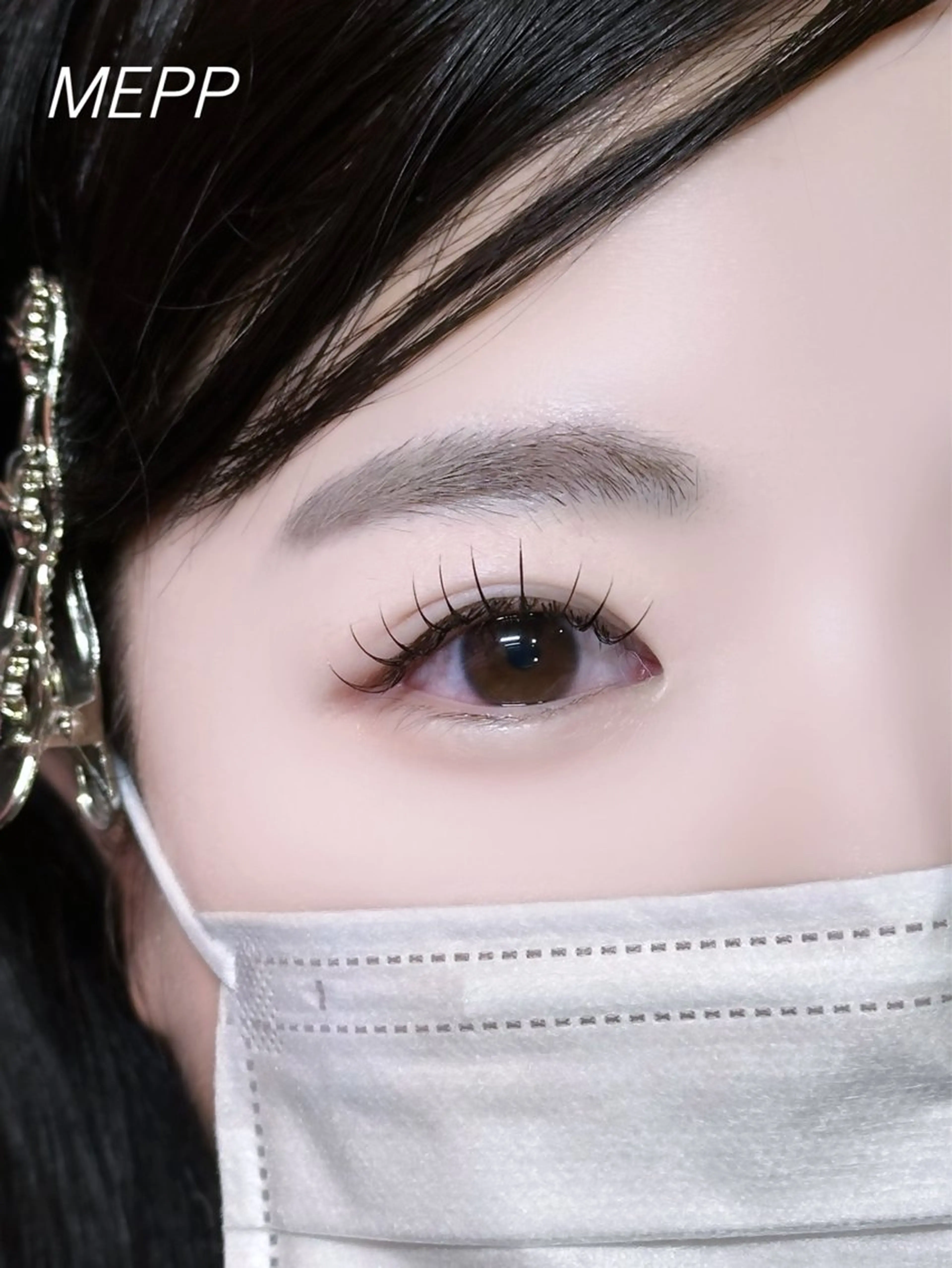 マツエク・マツパ フラットラッシュ 【MEPP】たにわき ゆうなの眉毛・アイブロウイメージ