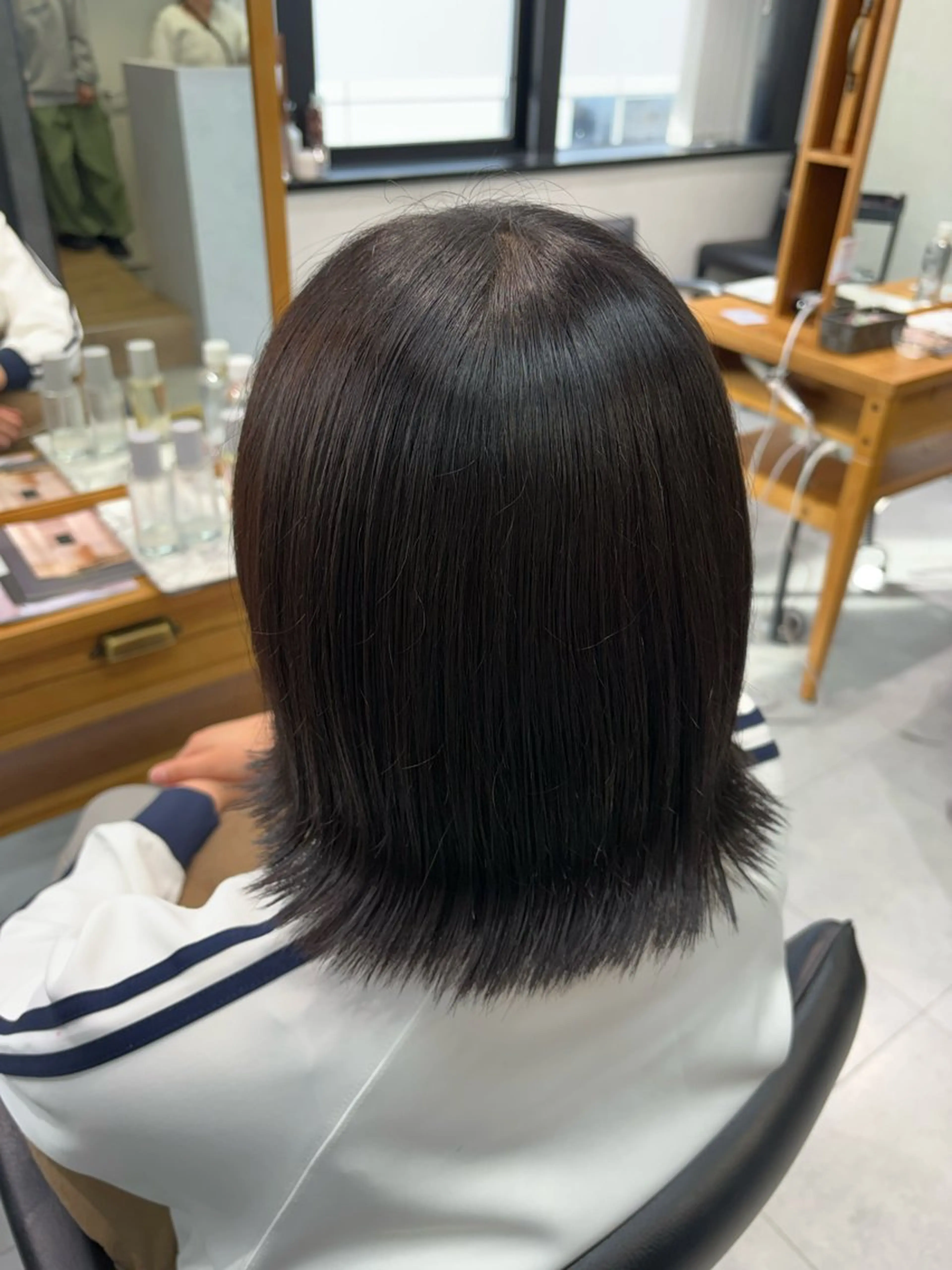 ミディアム ヘアカラー カラーモデル募集 ✨🤍モモハ🤍✨のヘアスタイル