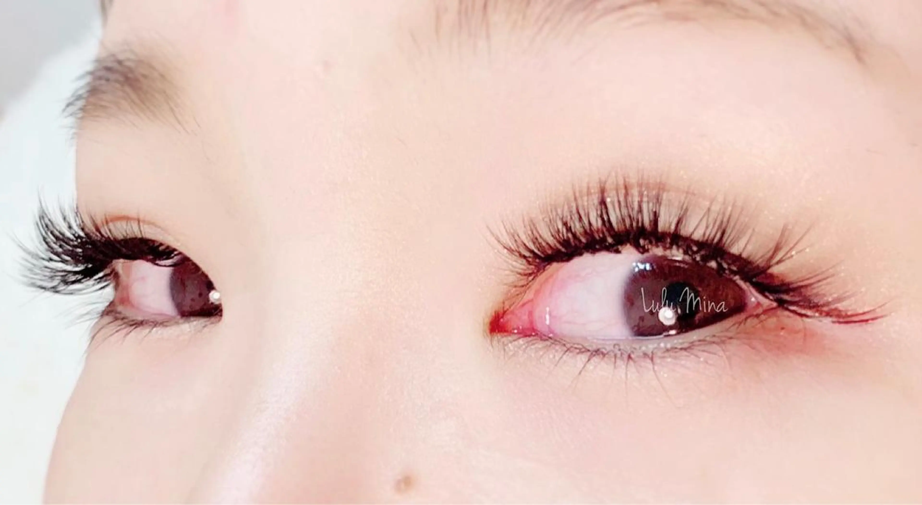 マツエク・マツパ ボリュームラッシュ ルルミーナ アイラッシュ　ネネのマツエク・マツパデザイン