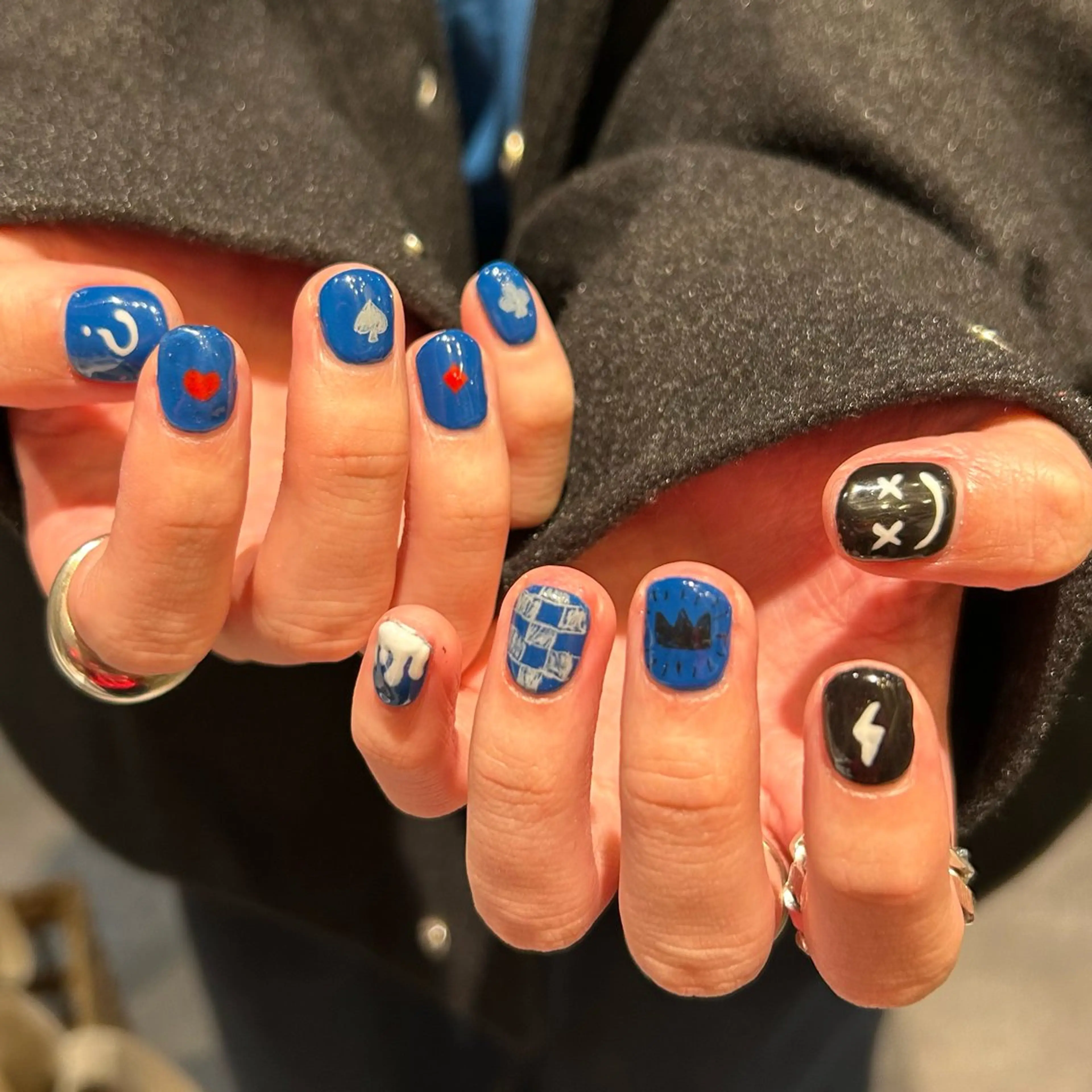 ネイル ハンドネイル ハンドケア OAK所属・個性派ネイル シノのネイルデザイン