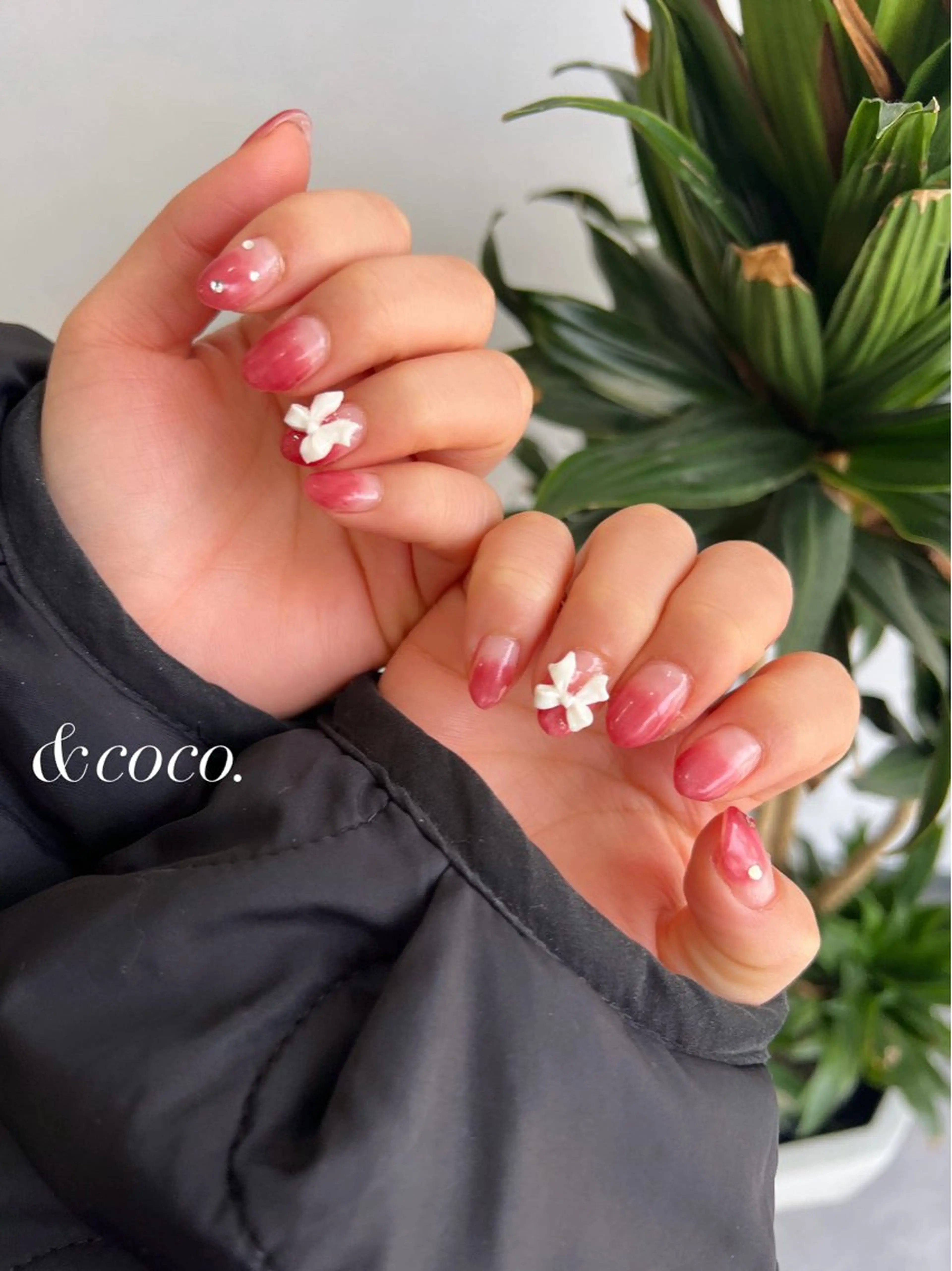 ネイル グラデーション ハンドネイル ＆ coco.のネイルデザイン